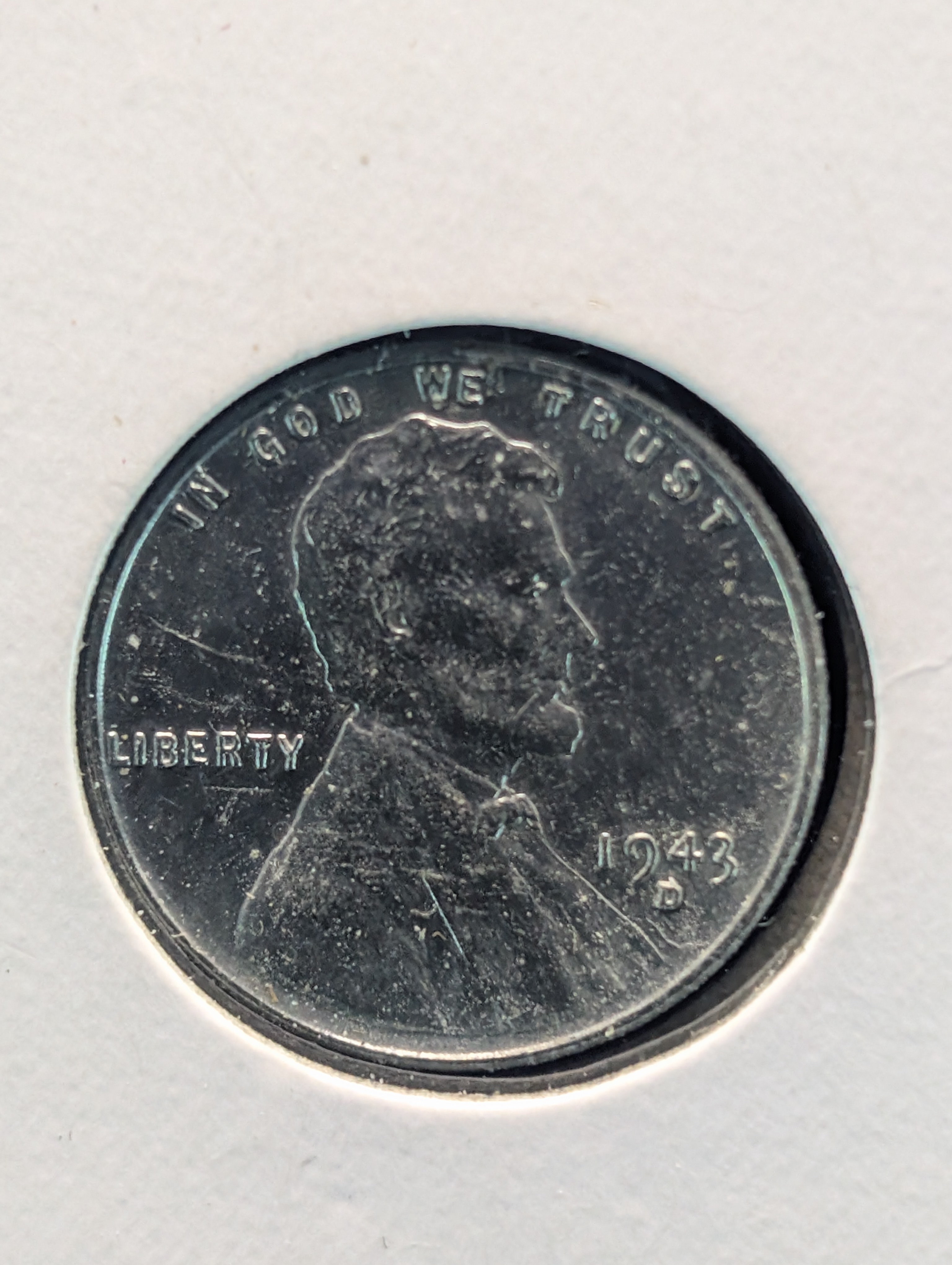 1943-P, D, & S Steel Lincoln Wheat Cents