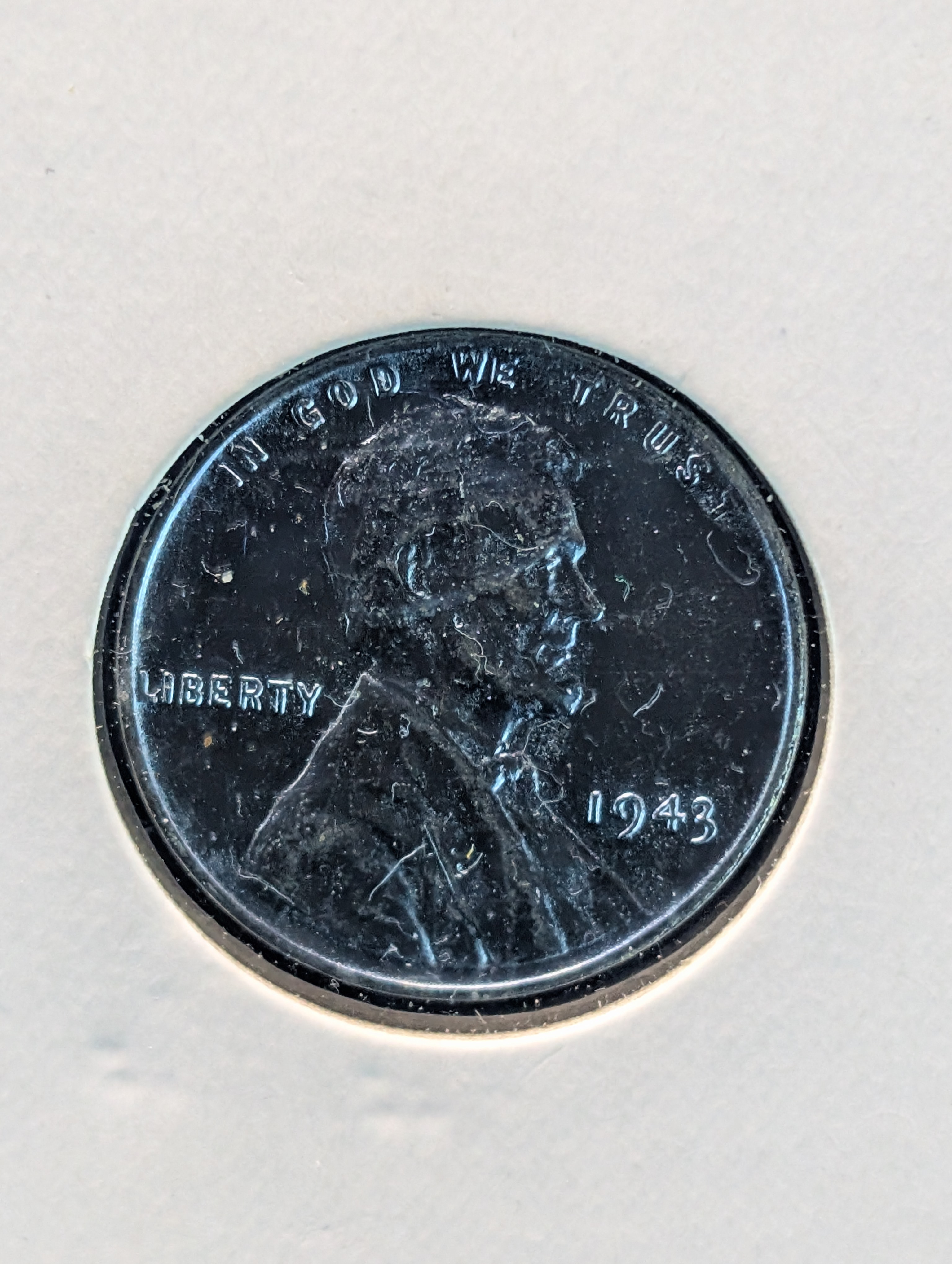 1943-P, D, & S Steel Lincoln Wheat Cents