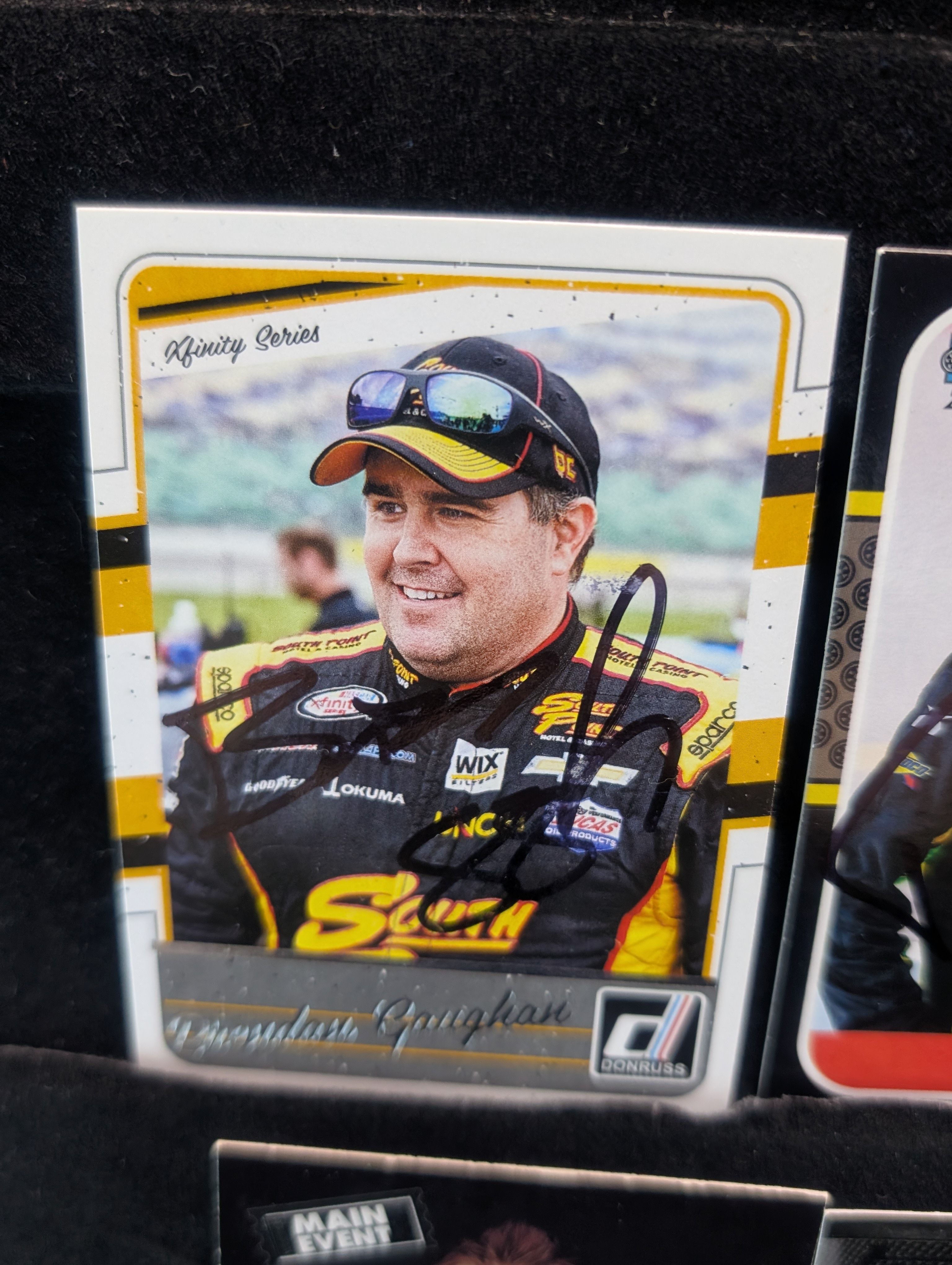 (8) Racing In Person Autographed Cards - Ryan Sieg, Gray Gaulding, David Starr - No COAs