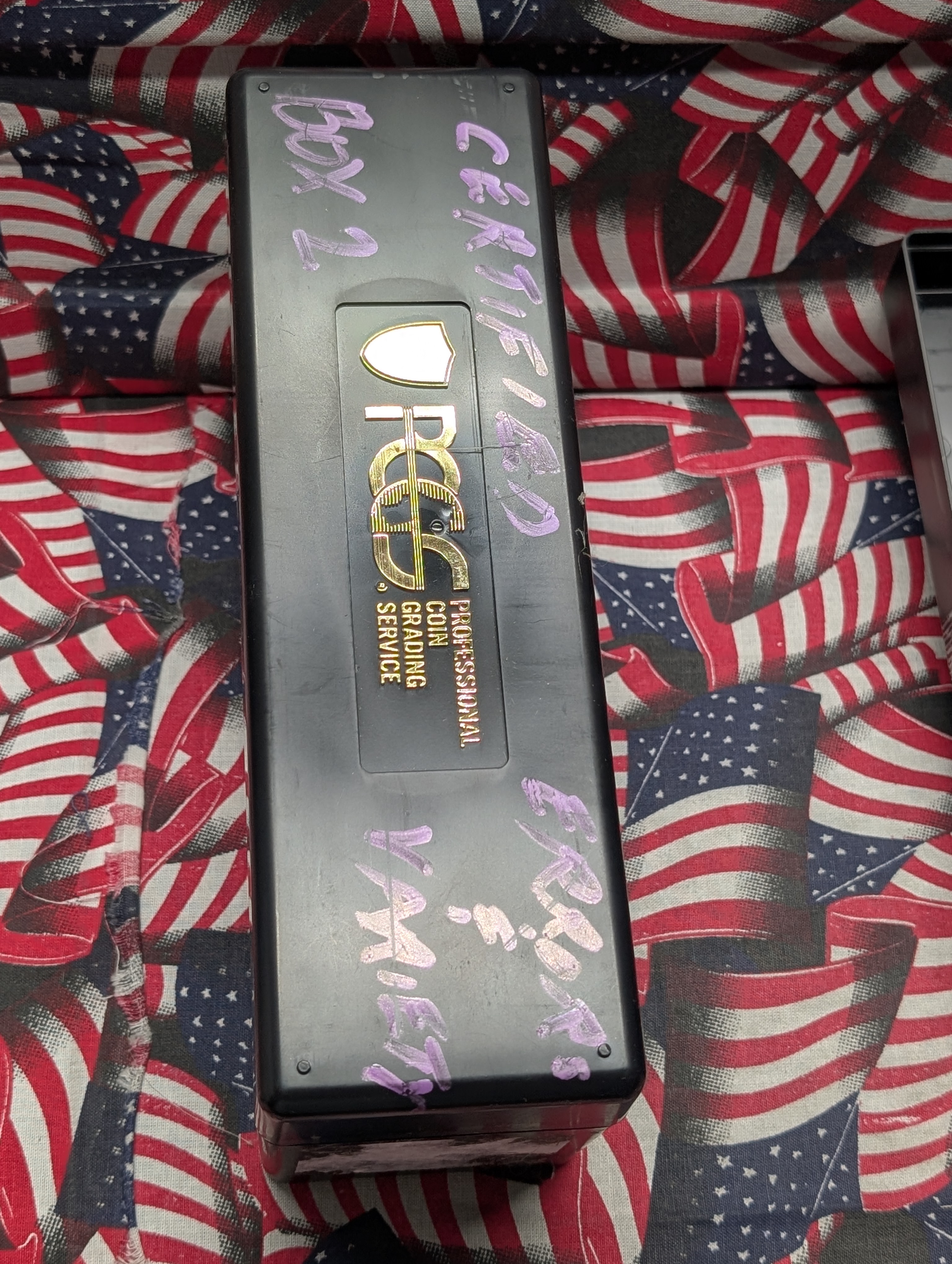 (2) Used PCGS Coin Storage Boxes