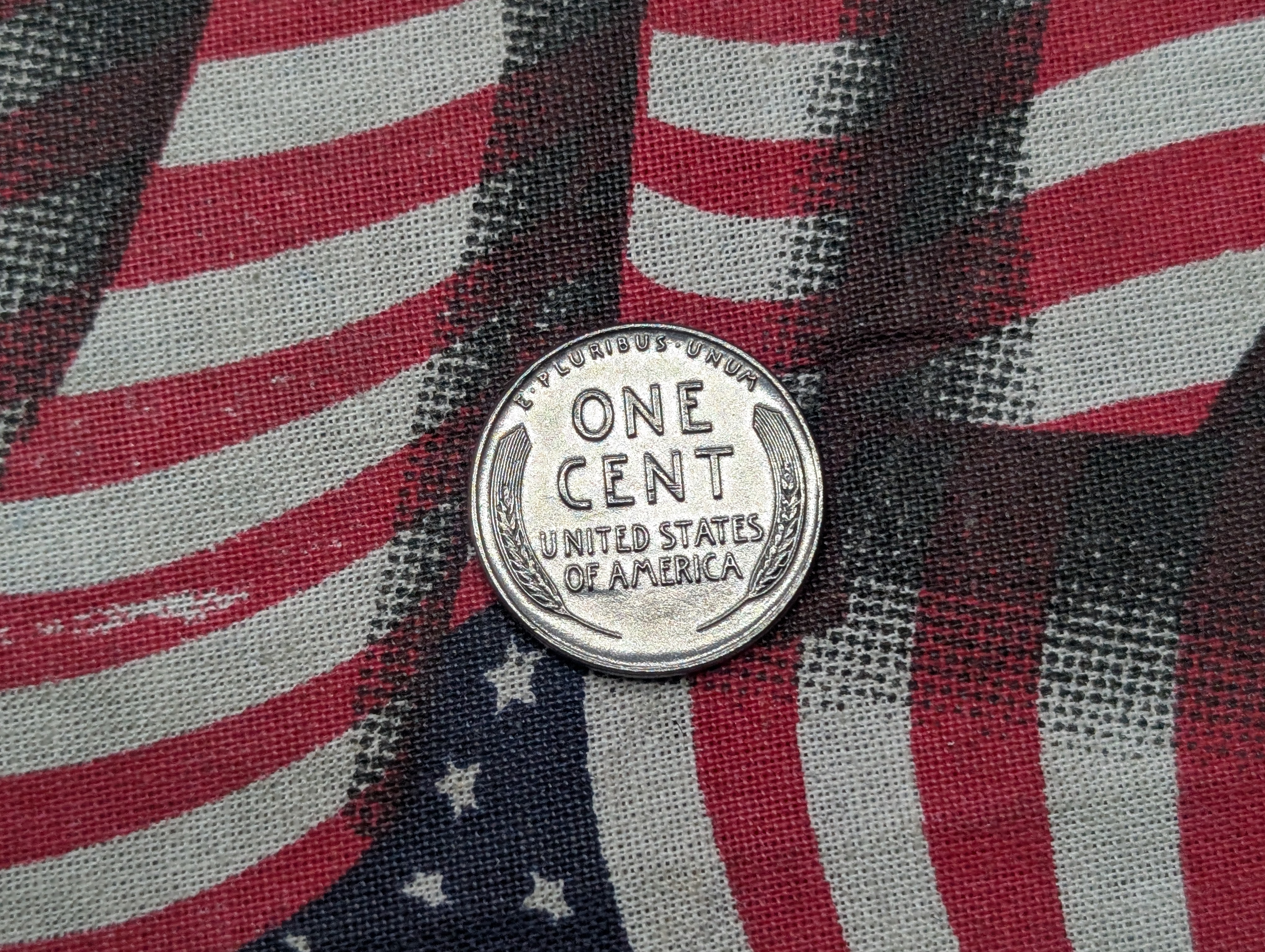 1943-P Lincoln Steel Wheat Cent
