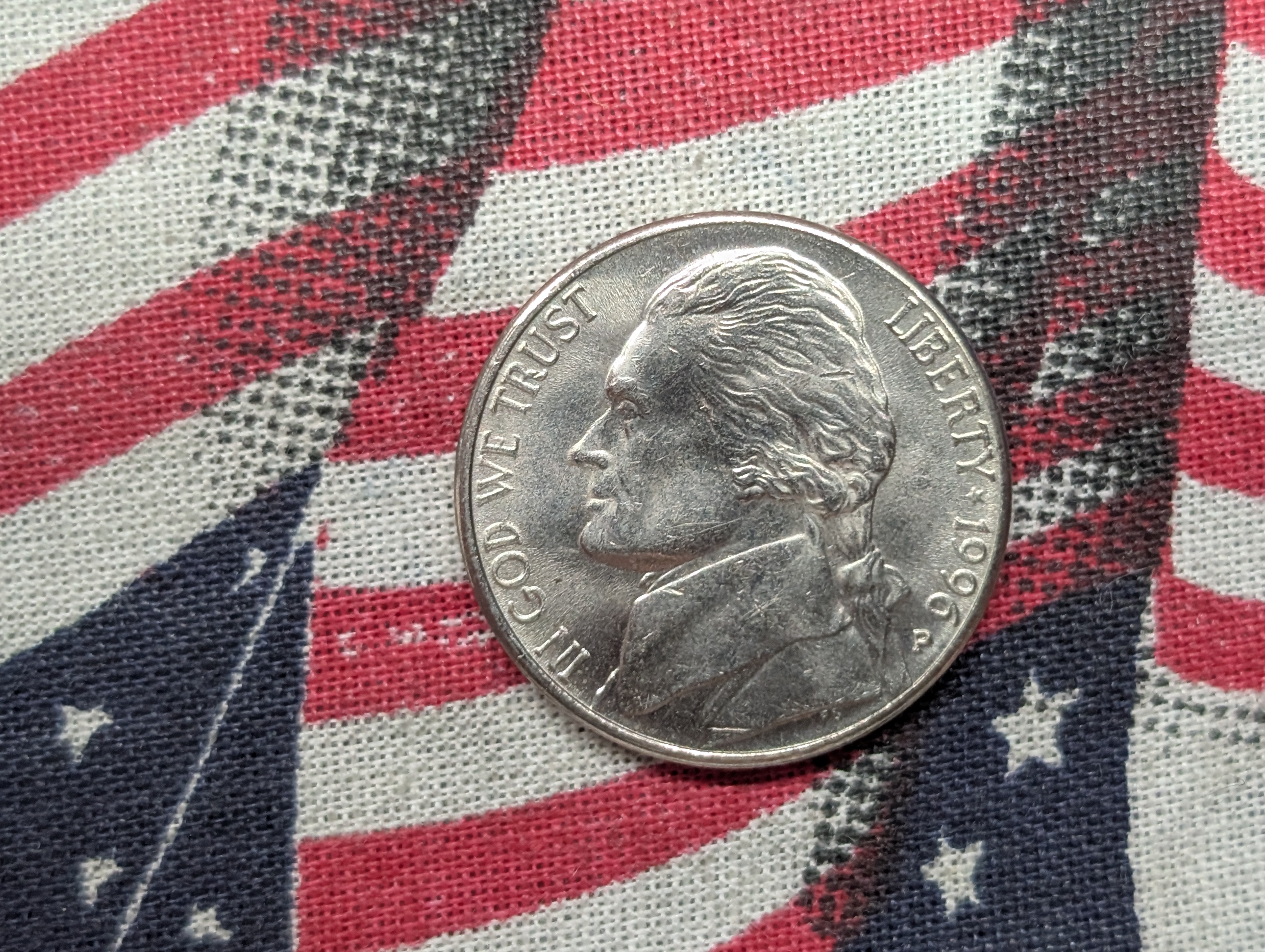1996-P Jefferson Nickel, Full Steps