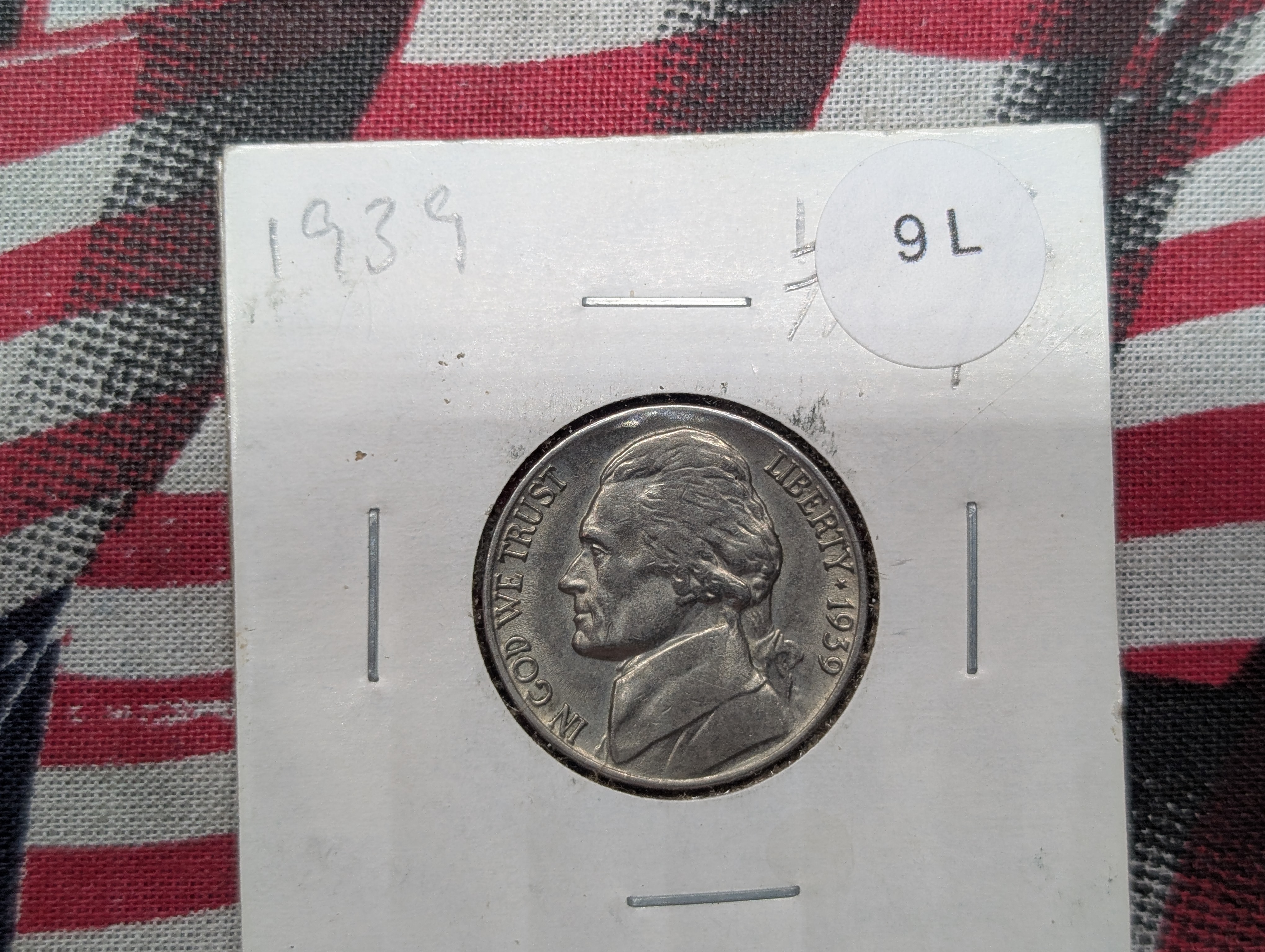 1939-P Jefferson Nickel