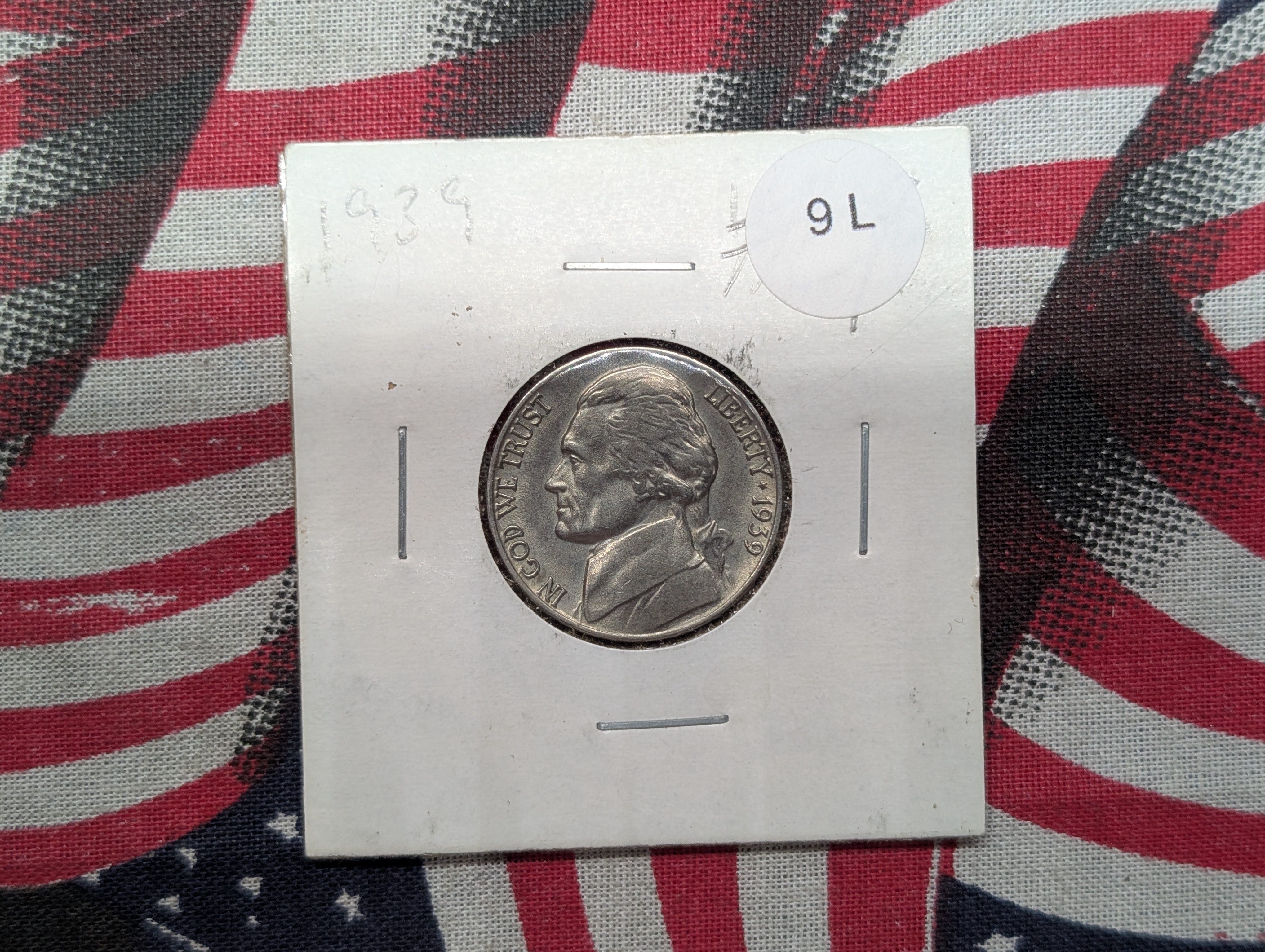 1939-P Jefferson Nickel