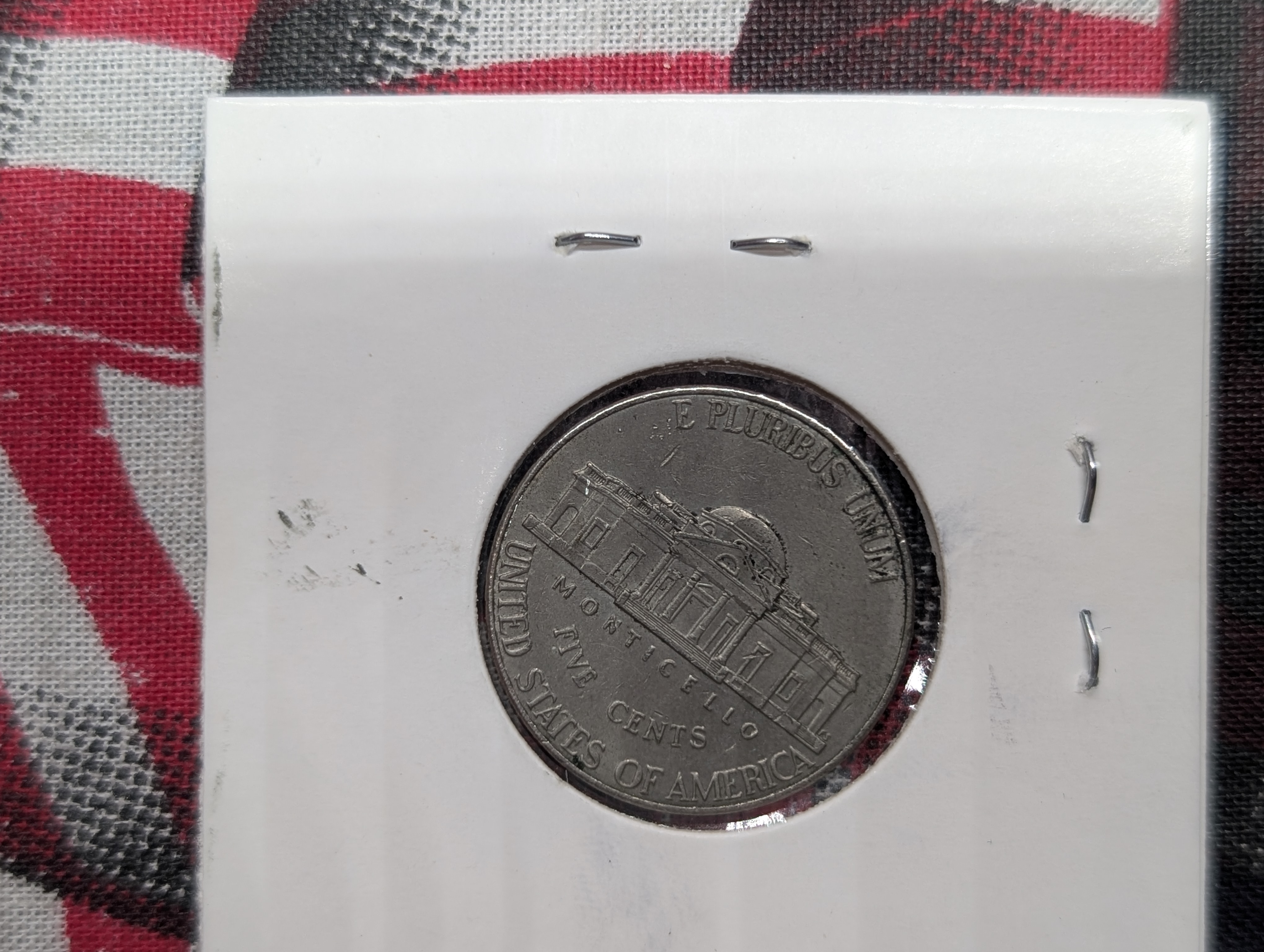 (5) Jefferson Nickels, 2011-D Annealing Error- Missing Clad Layer?, 4 Coins Full Steps