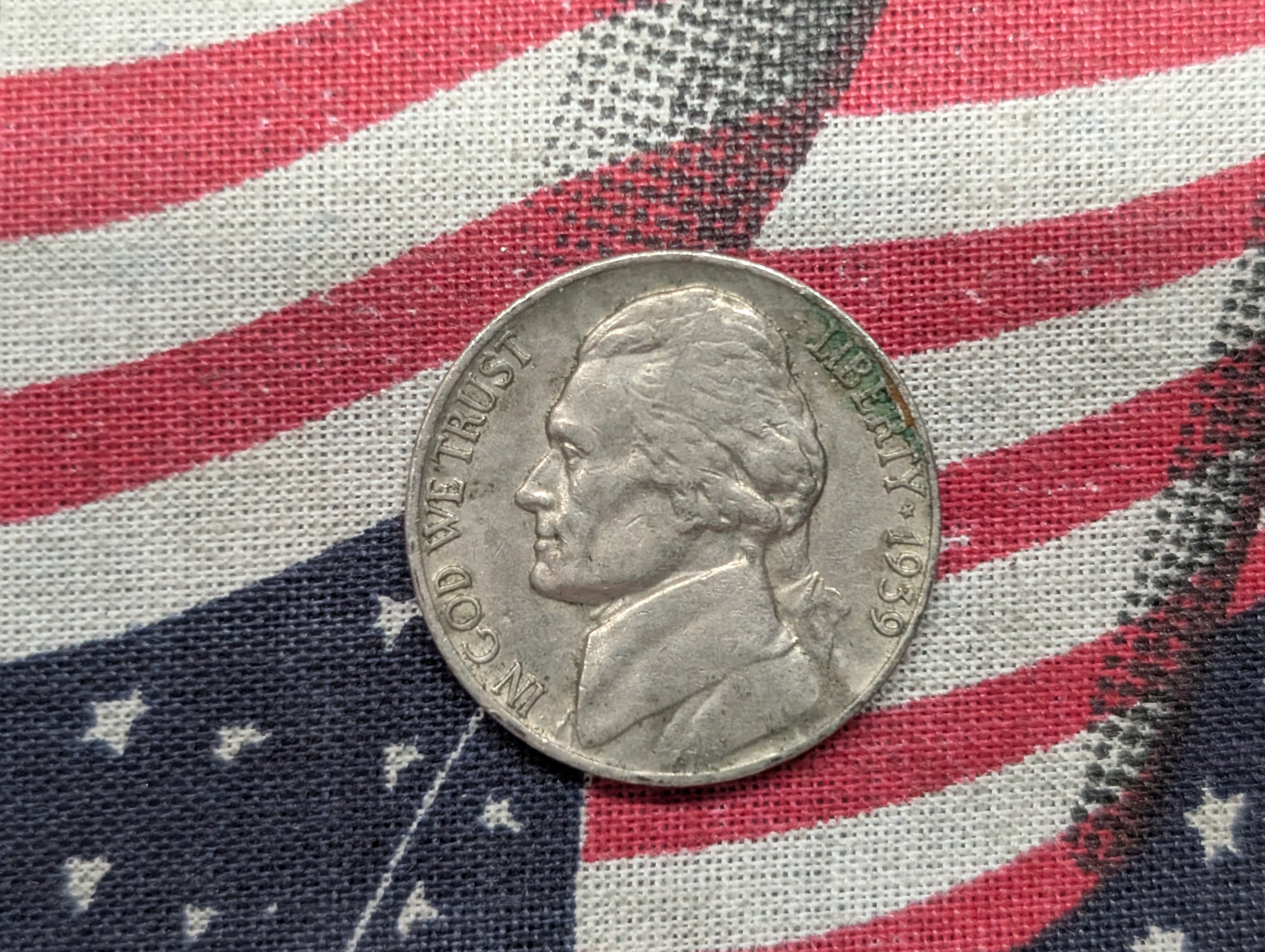 1939-P Jefferson Nickel