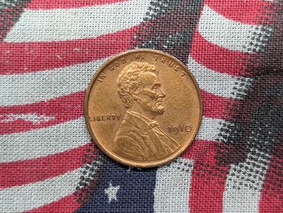 1910-P Lincoln Wheat Cent, Strong Strike. Condition PLEASE NOTE Some coins may have a grade on 
