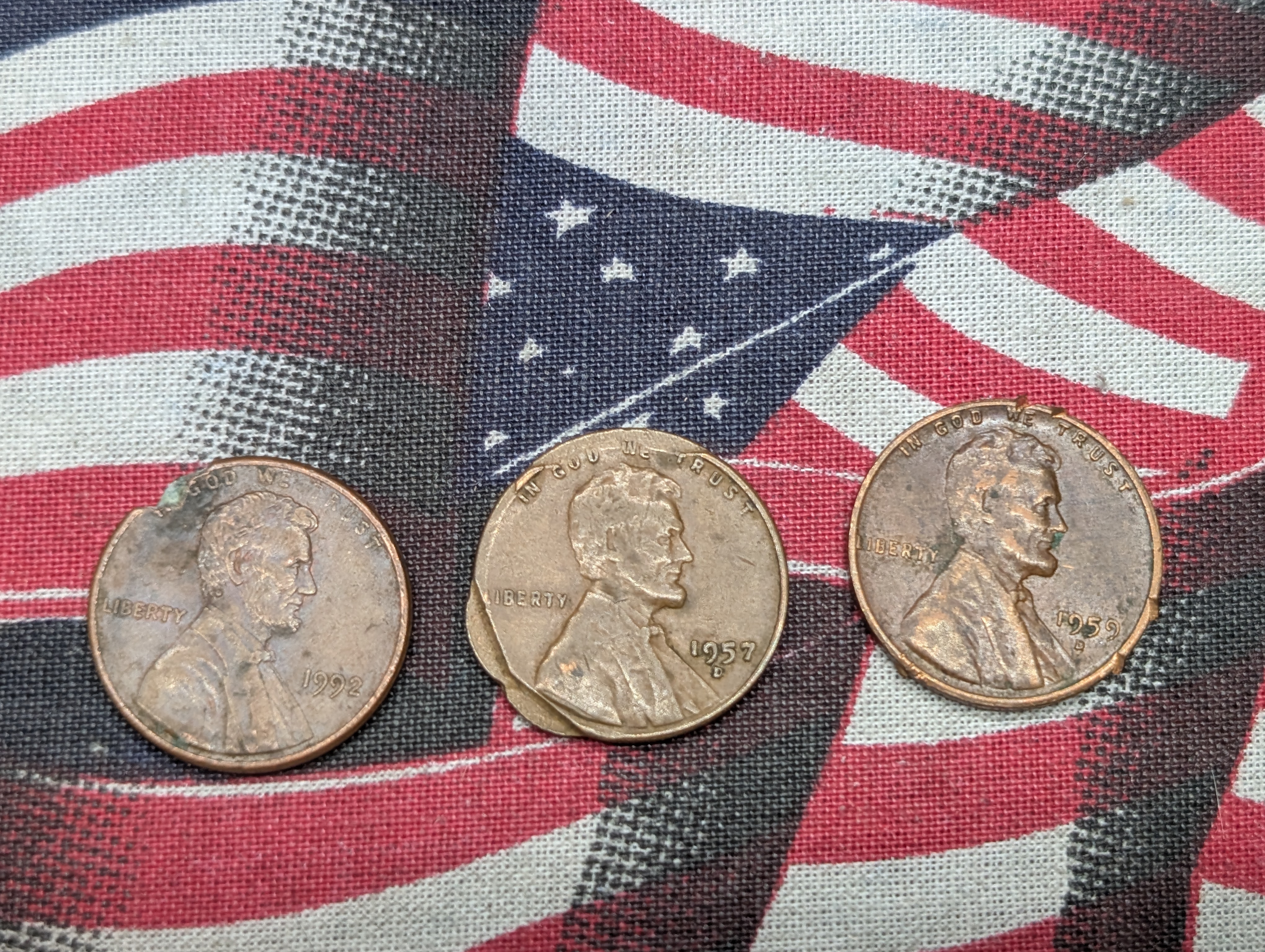 (6) Error Lincoln Wheat & Memorial Cents
