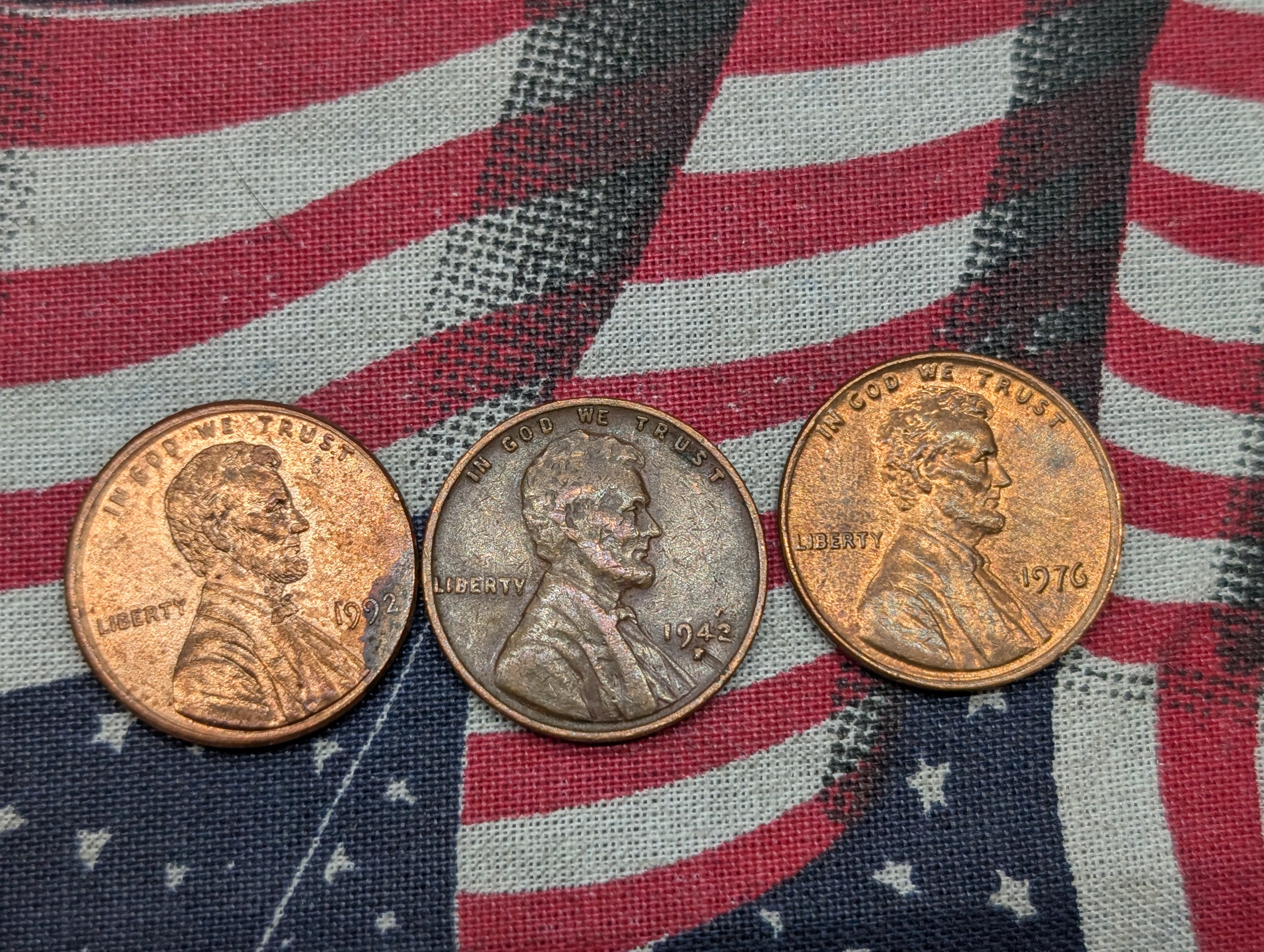 (6) Error Lincoln Wheat & Memorial Cents
