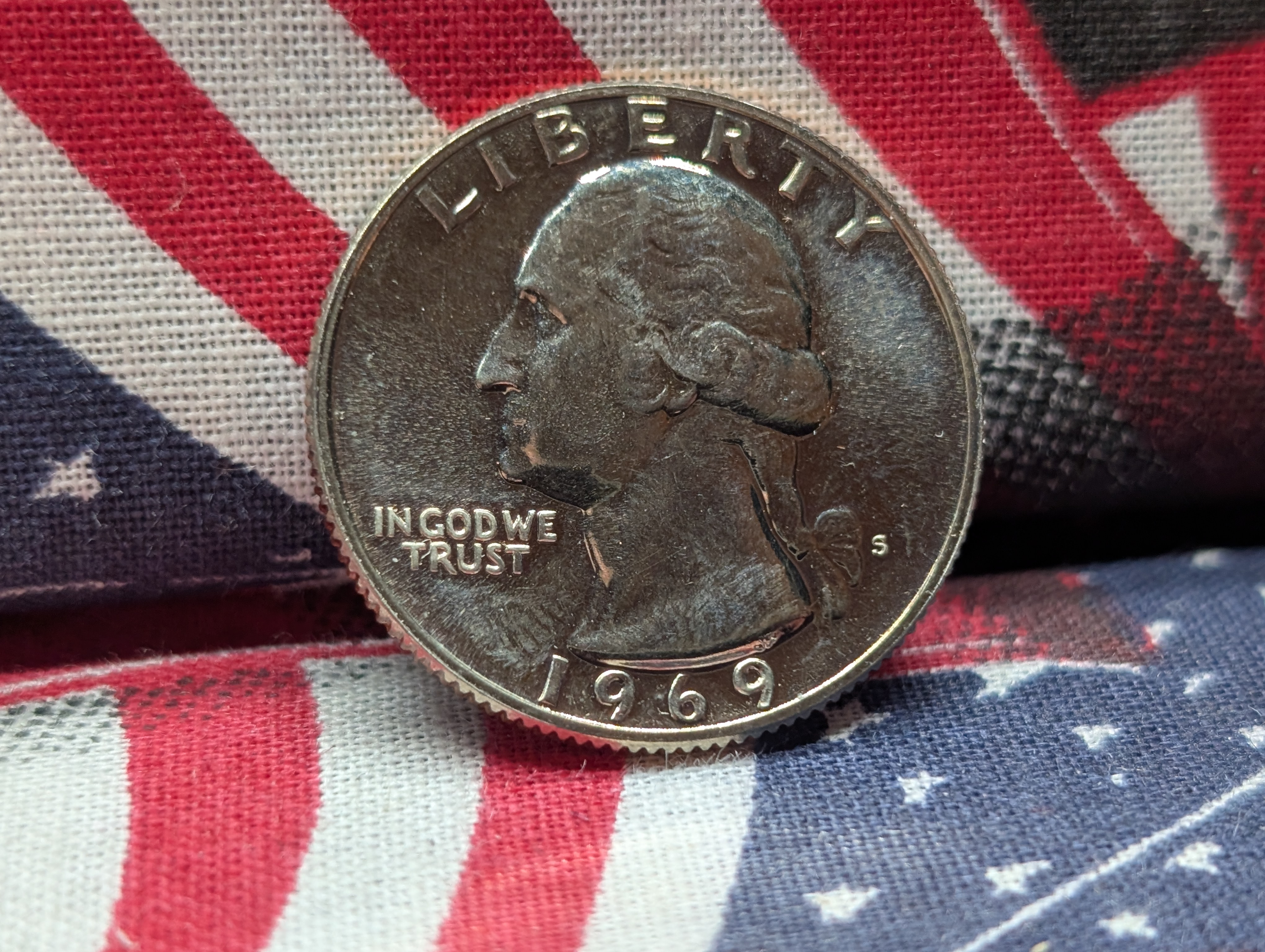 1969-S Washington Quarter Proof