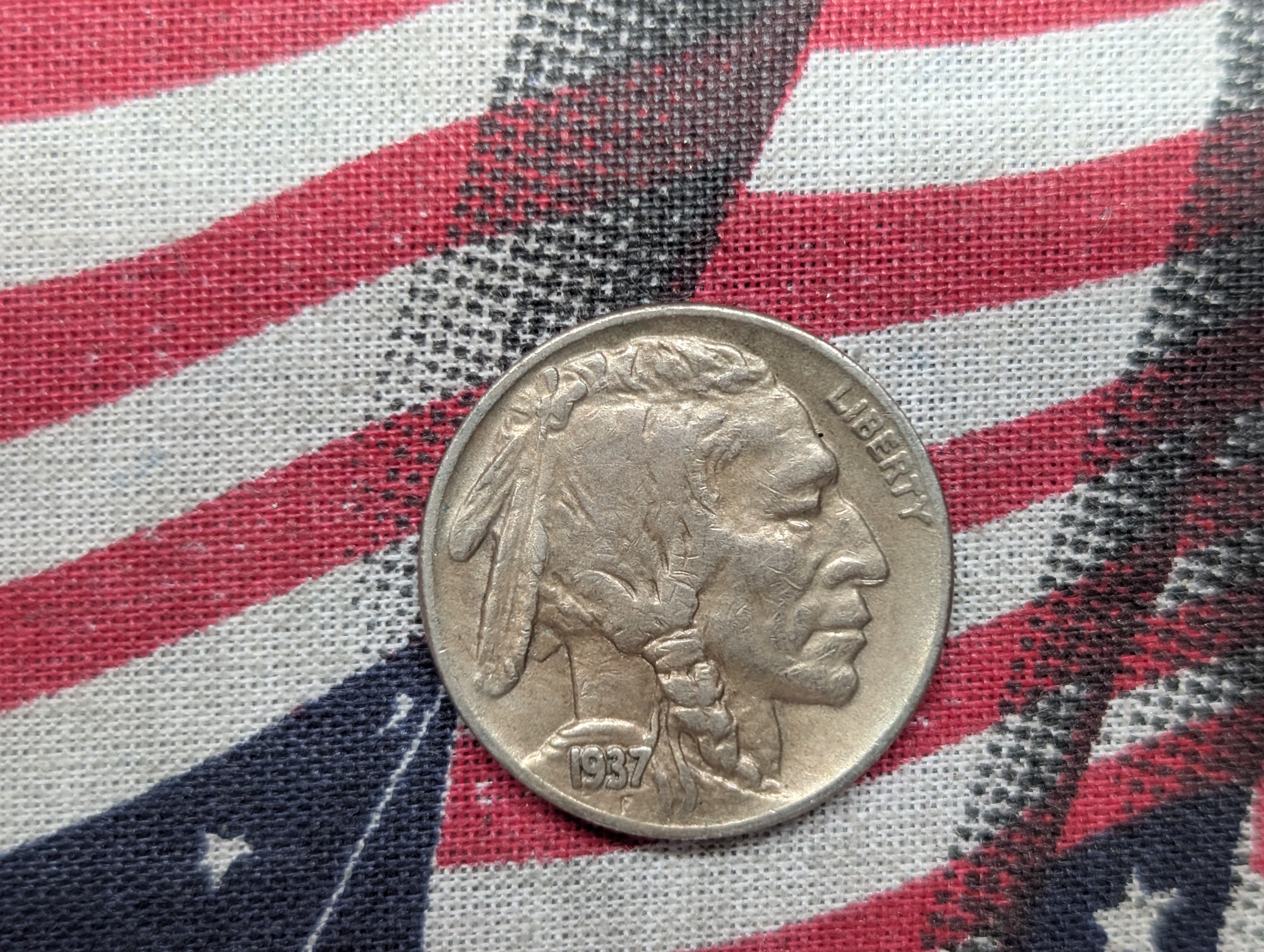 1937-D Indian Head Buffalo Nickel
