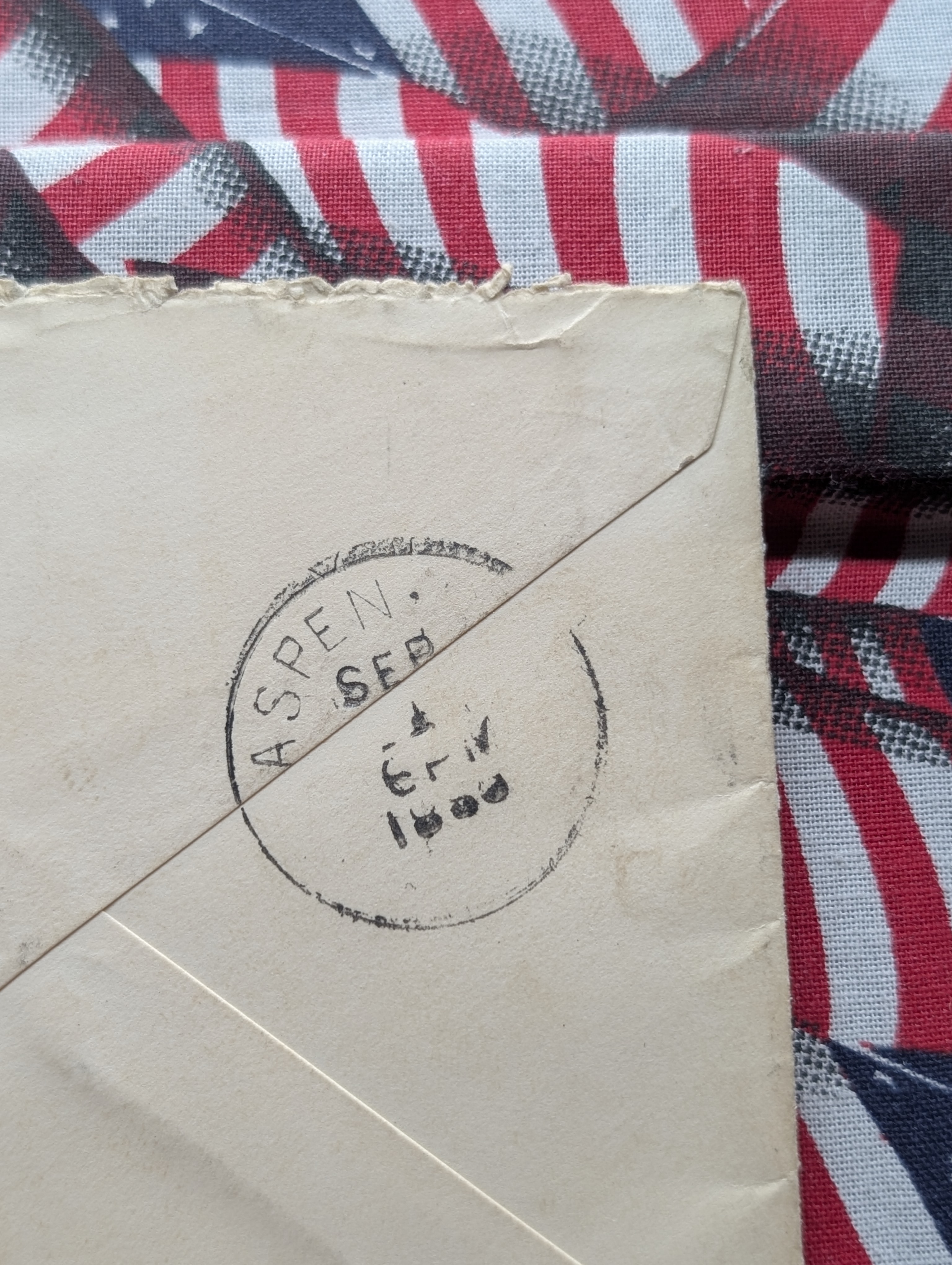 Posted Envelope c/o Electric Light Co Denver and Aspen Co