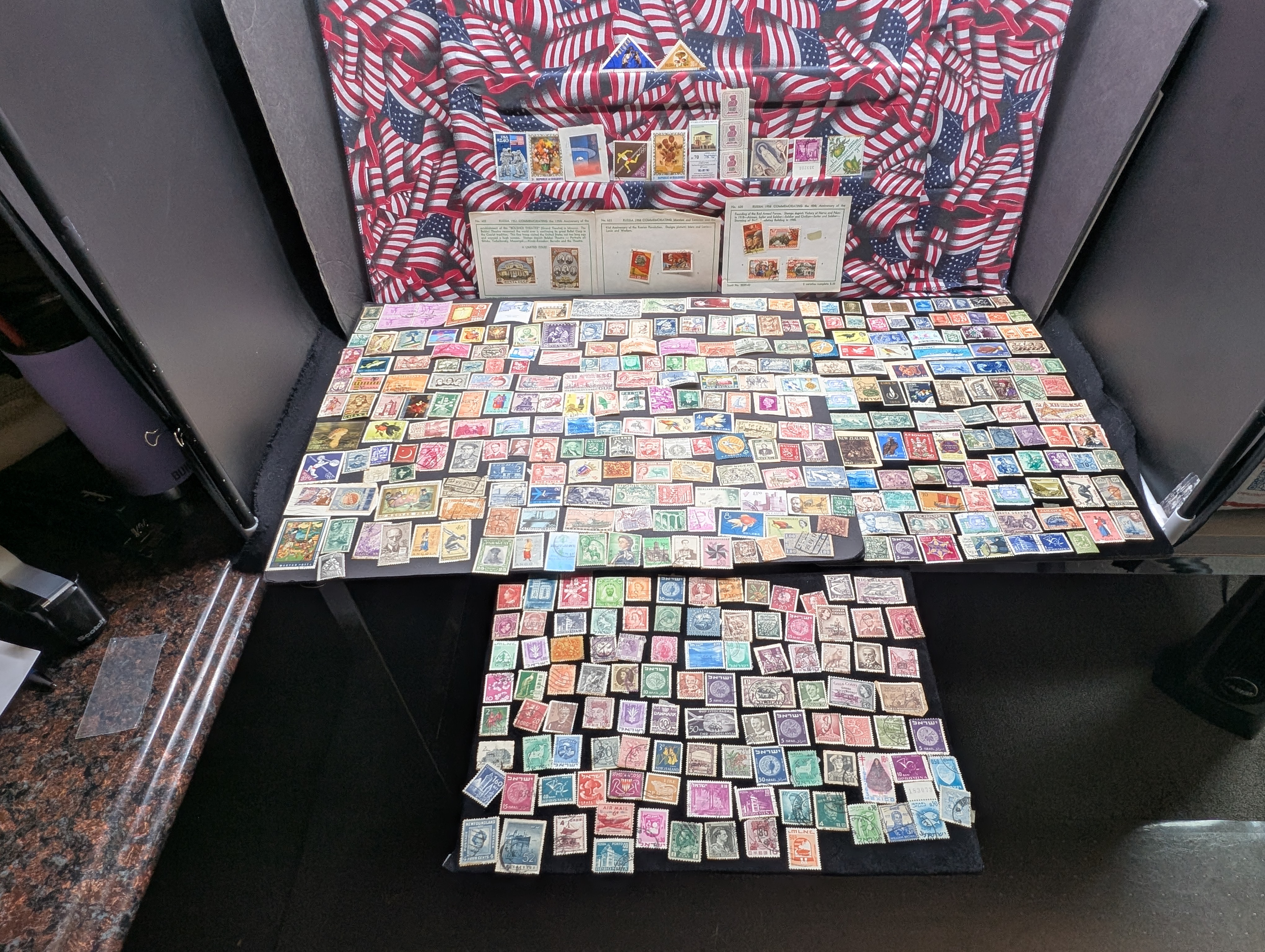Nice Wide Collection Worldwide Stamps, Used Along with some Mint