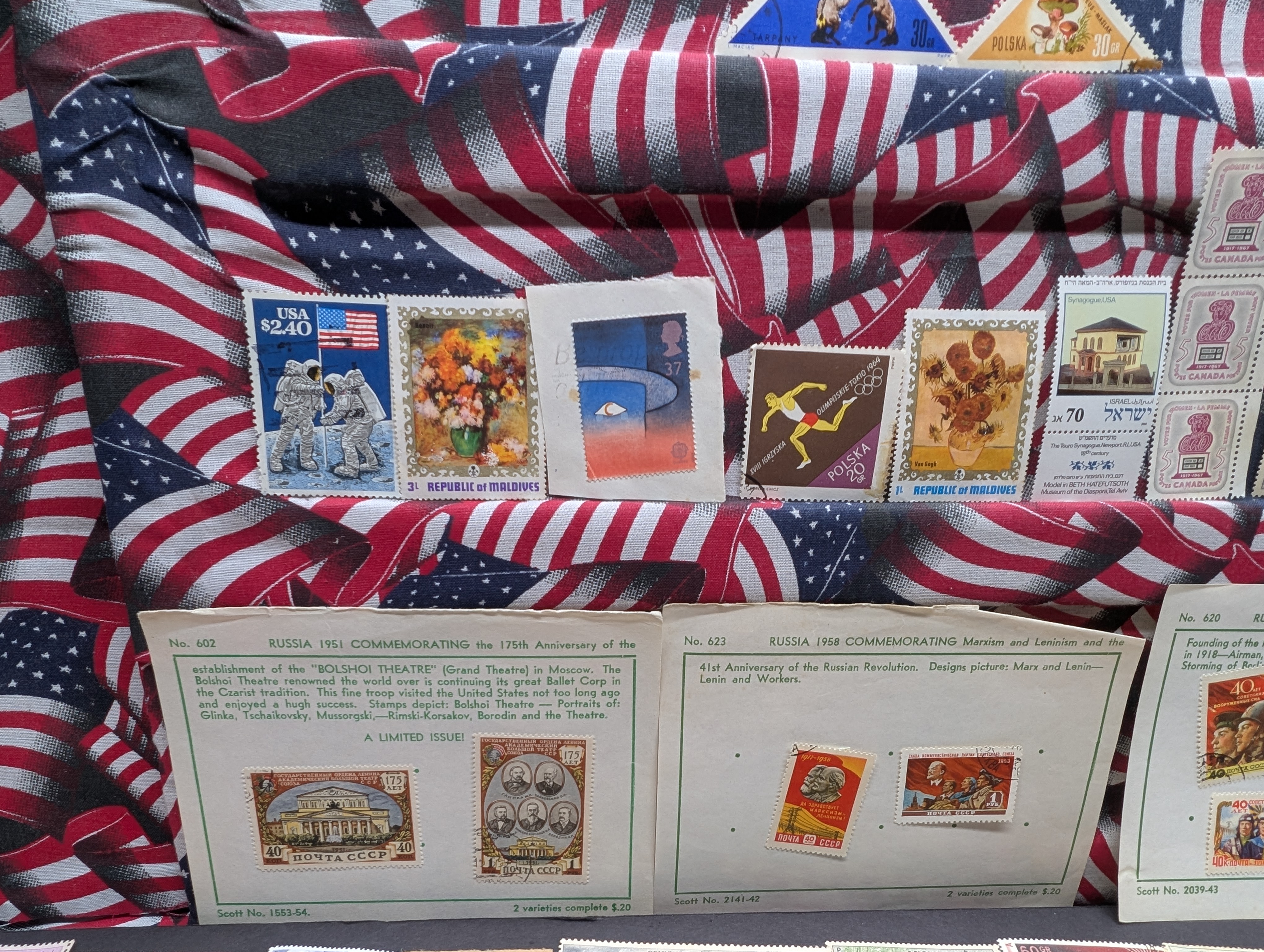 Nice Wide Collection Worldwide Stamps, Used Along with some Mint