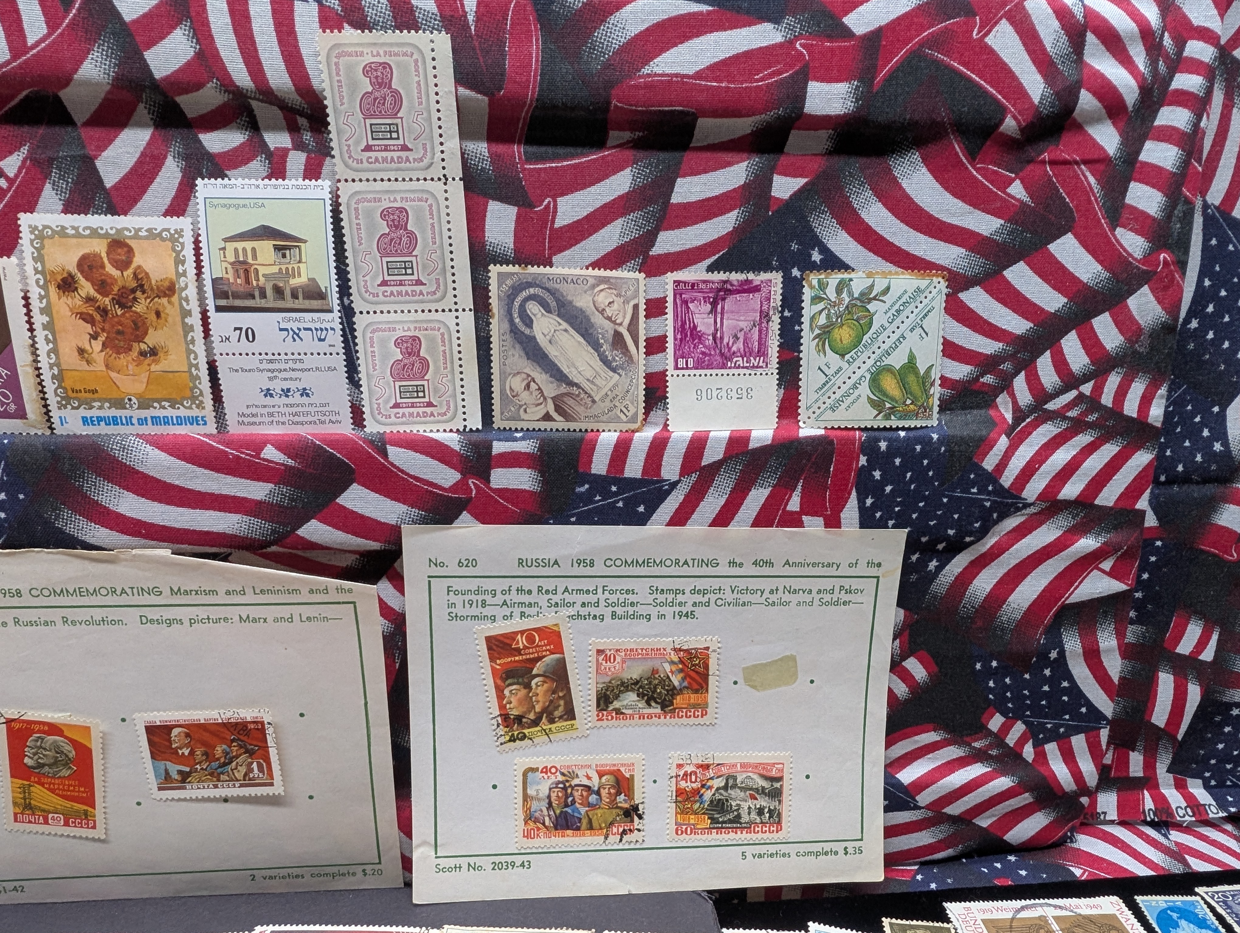 Nice Wide Collection Worldwide Stamps, Used Along with some Mint