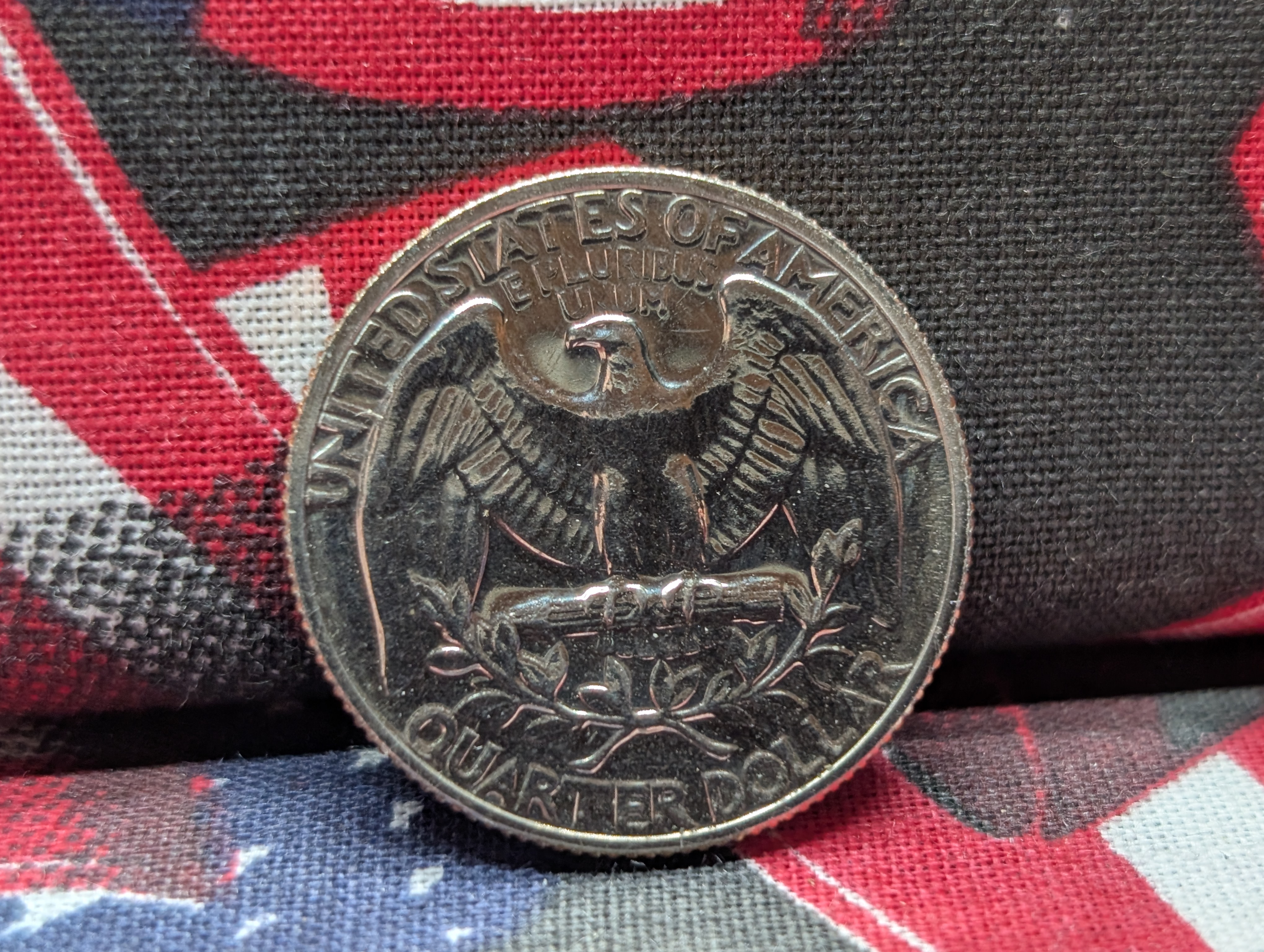 1968-S Proof Washington Quarter TYPE E Reverse, Extremely Rare