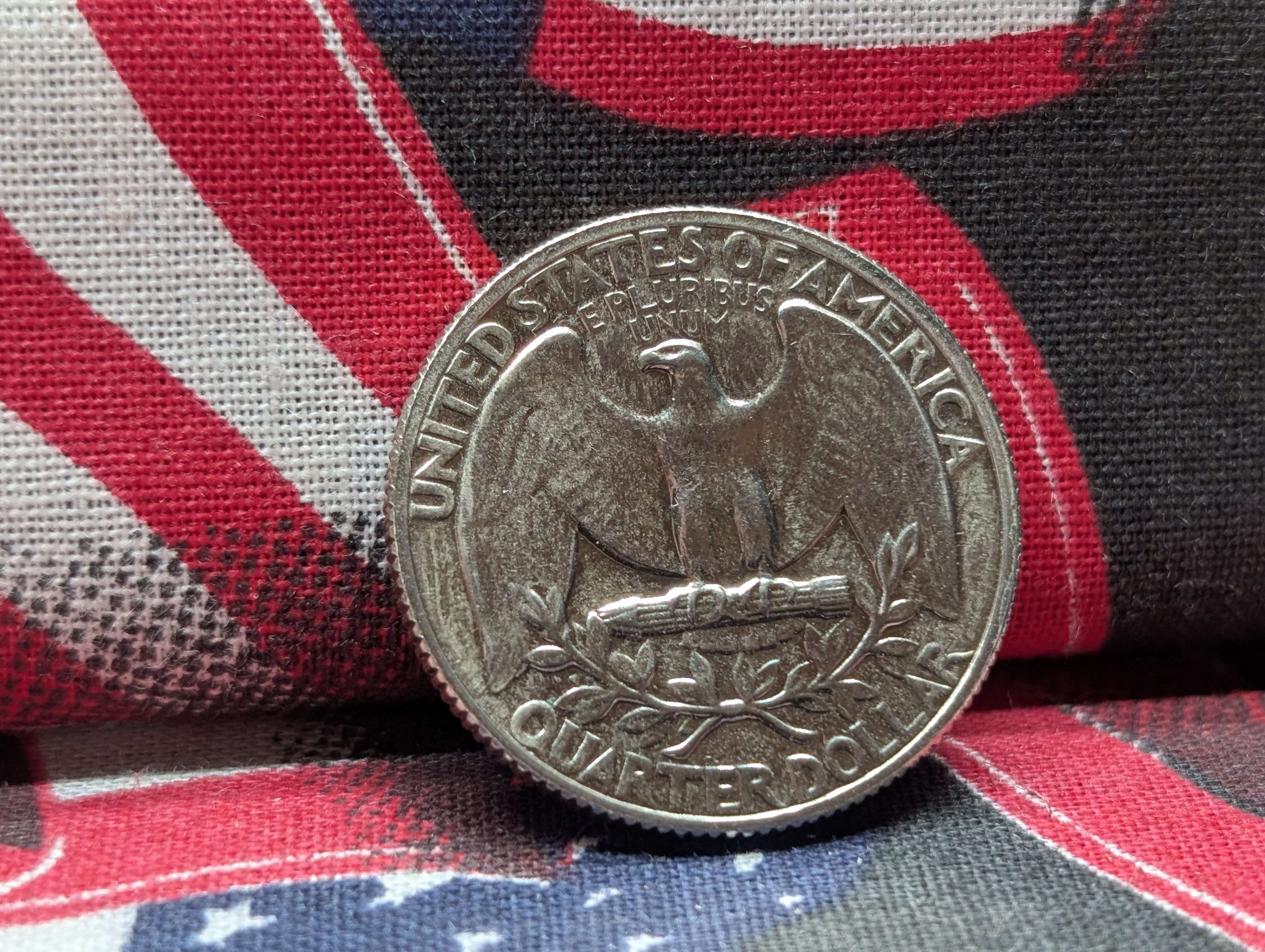 1968-S Proof Washington Quarter TYPE G Reverse