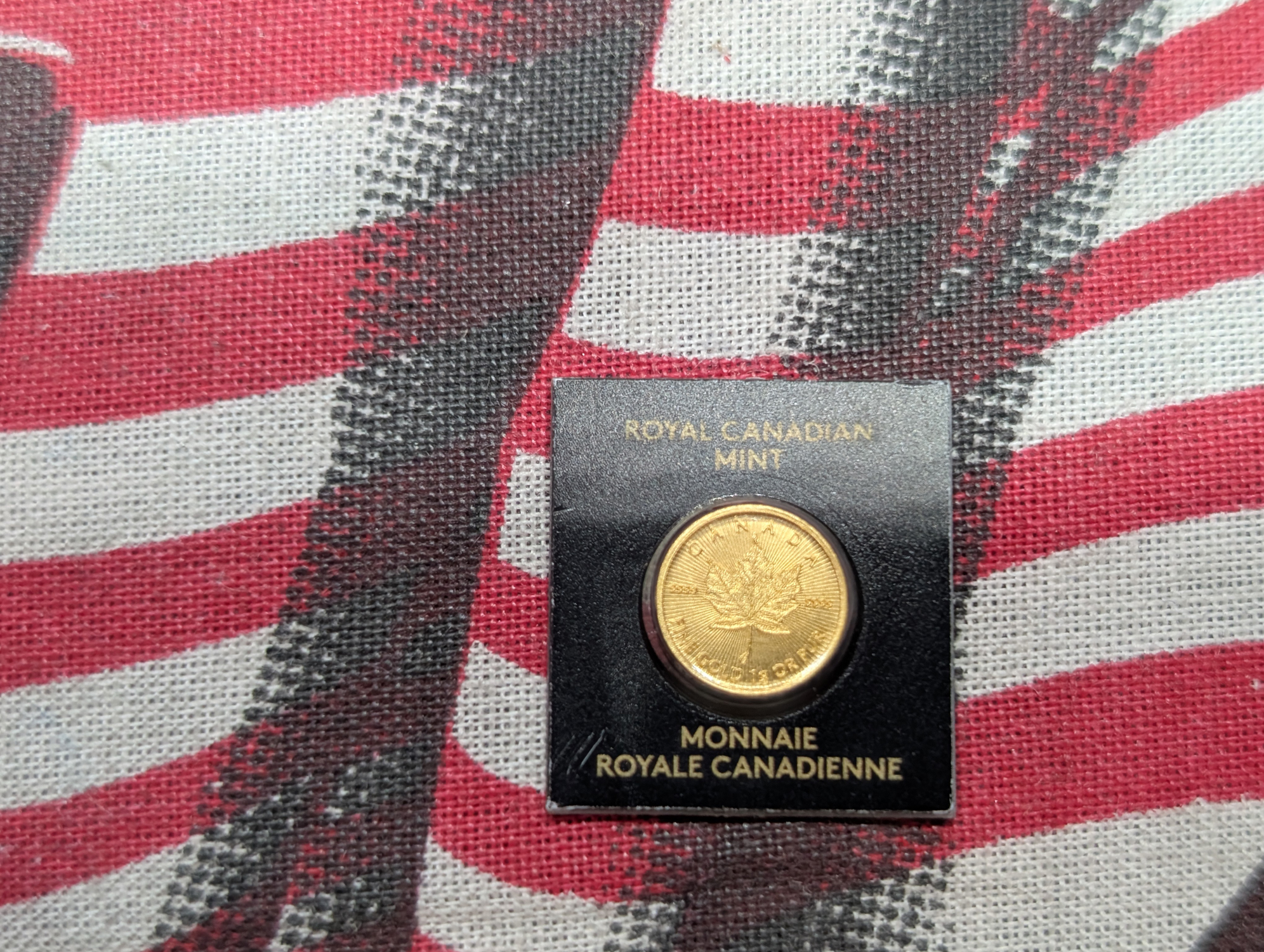 2021 Royal Canadian Mint 1 Gram Maple Leaf, .9999 Fine Gold - In OGP
