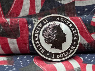 2012 Proof Australia $1 Elizabeth II Kookaburra, .999 Fine Silver 1 Troy Oz Condition PLEASE 