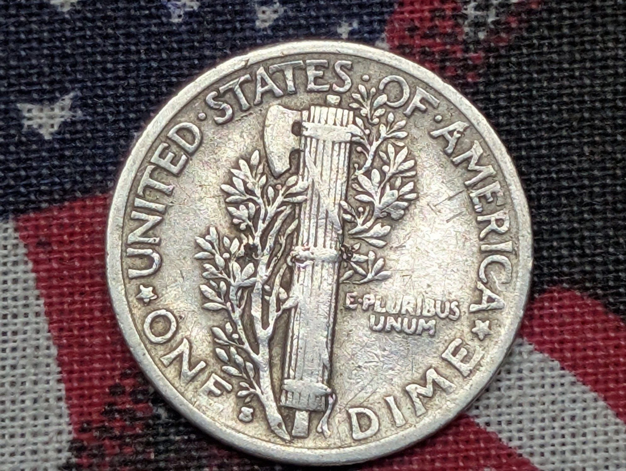 1941-S (WWII ERA), Mercury Dime, 85 Years old, 90% Silver