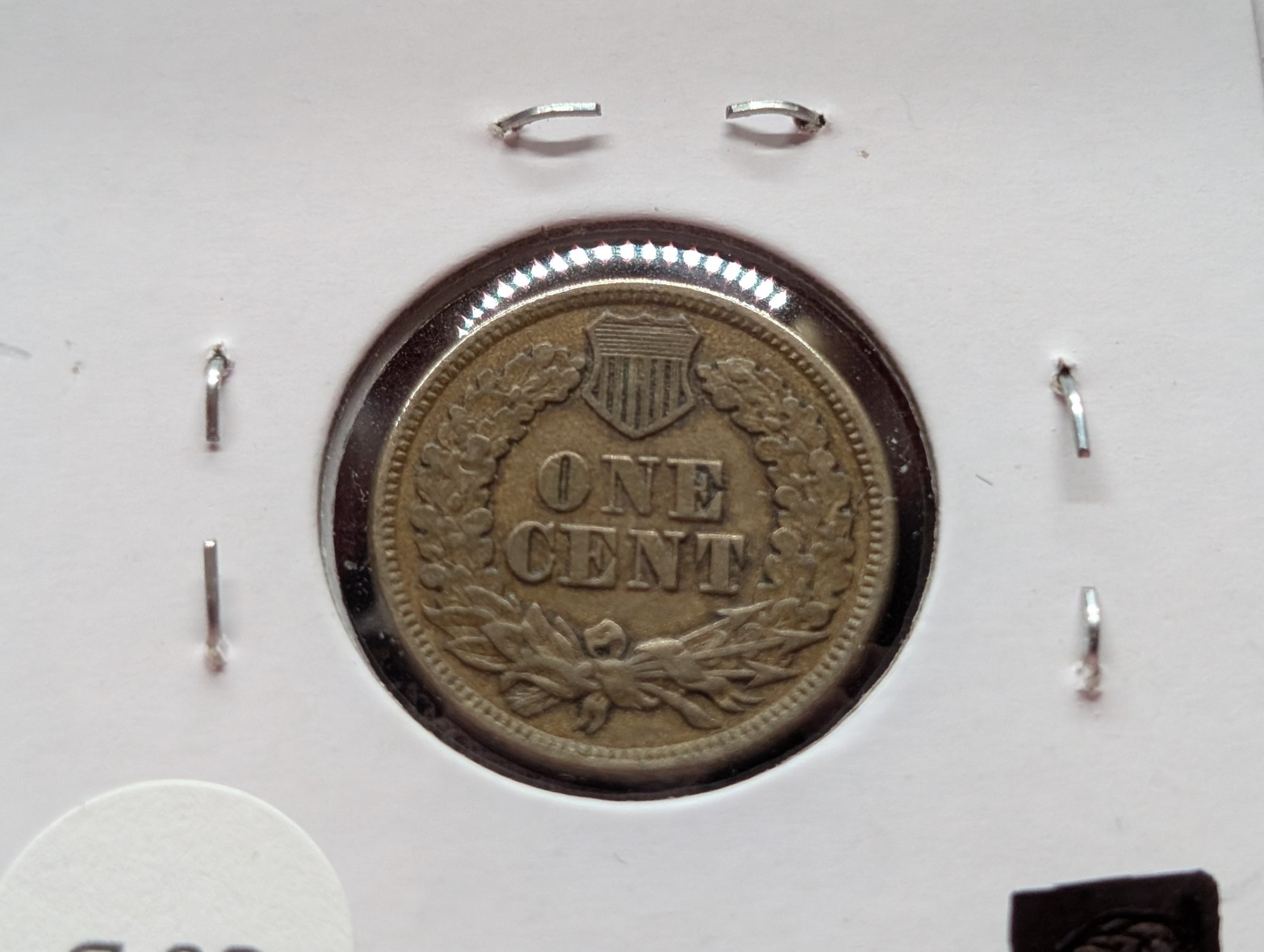 1863 Copper Nickel Indian Head Penny - Full Liberty!
