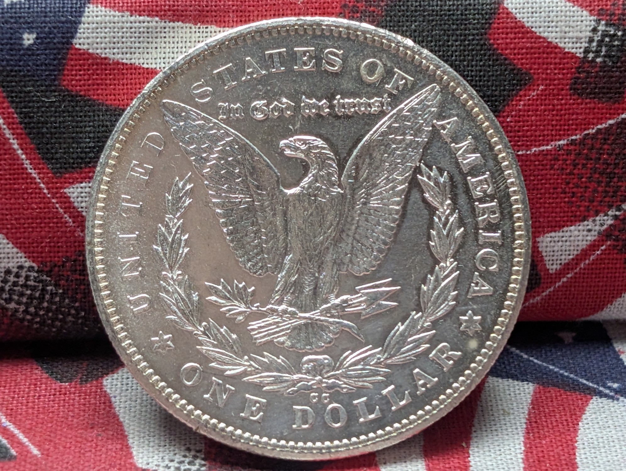 1878-CC Morgan 90% Silver Dollar
