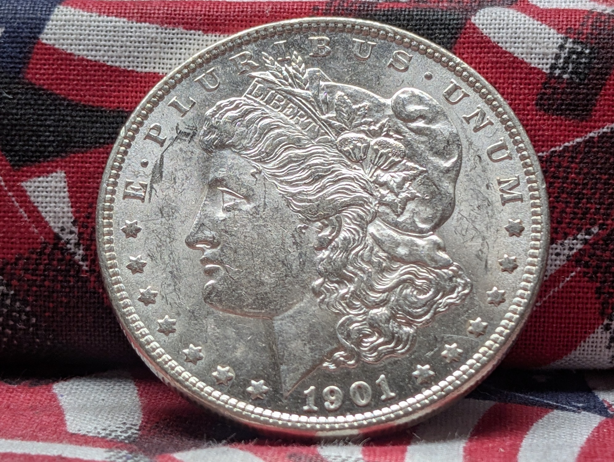 1901-O Morgan Dollar - 90% Silver - High Grade Condition