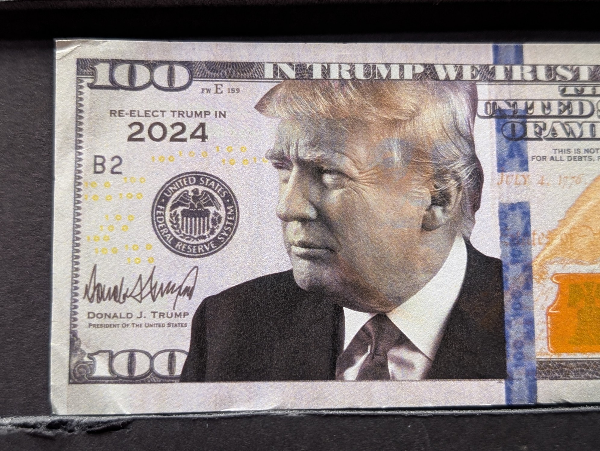 2024 Donald Trump Novelty Collectibles - Donald Trump Notes & Coins/Rounds - No Melt/Face Value