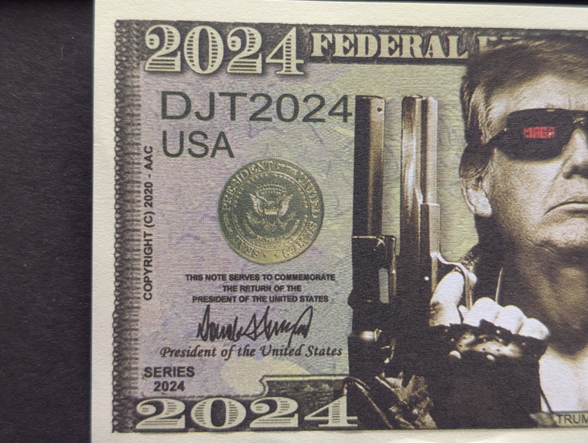 2024 Donald Trump Novelty Collectibles - Donald Trump Notes & Coins/Rounds - No Melt/Face Value