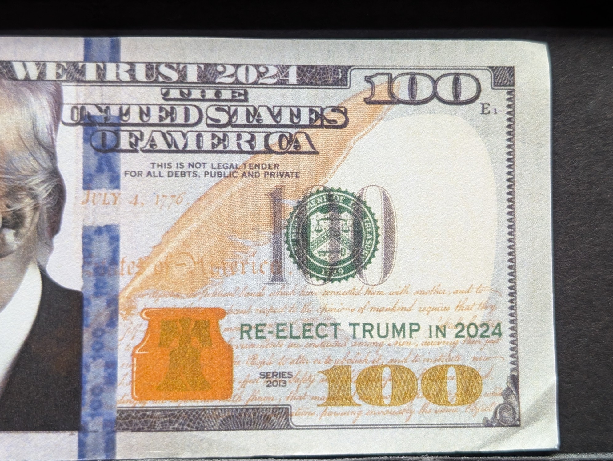 2024 Donald Trump Novelty Collectibles - Donald Trump Notes & Coins/Rounds - No Melt/Face Value