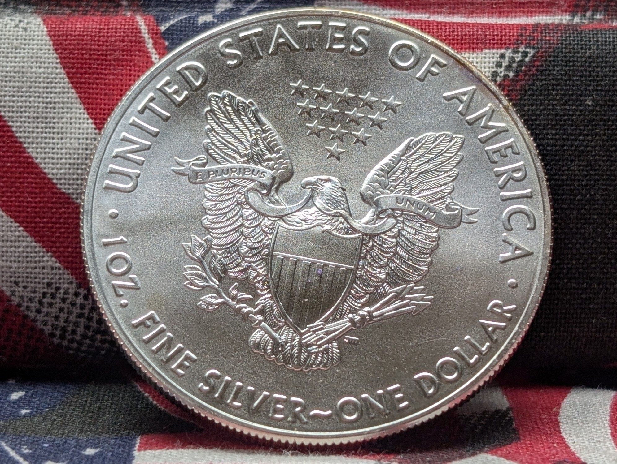 2017 American Silver Eagle, 1 Troy Oz. .999 Silver - Brilliant Uncirculated
