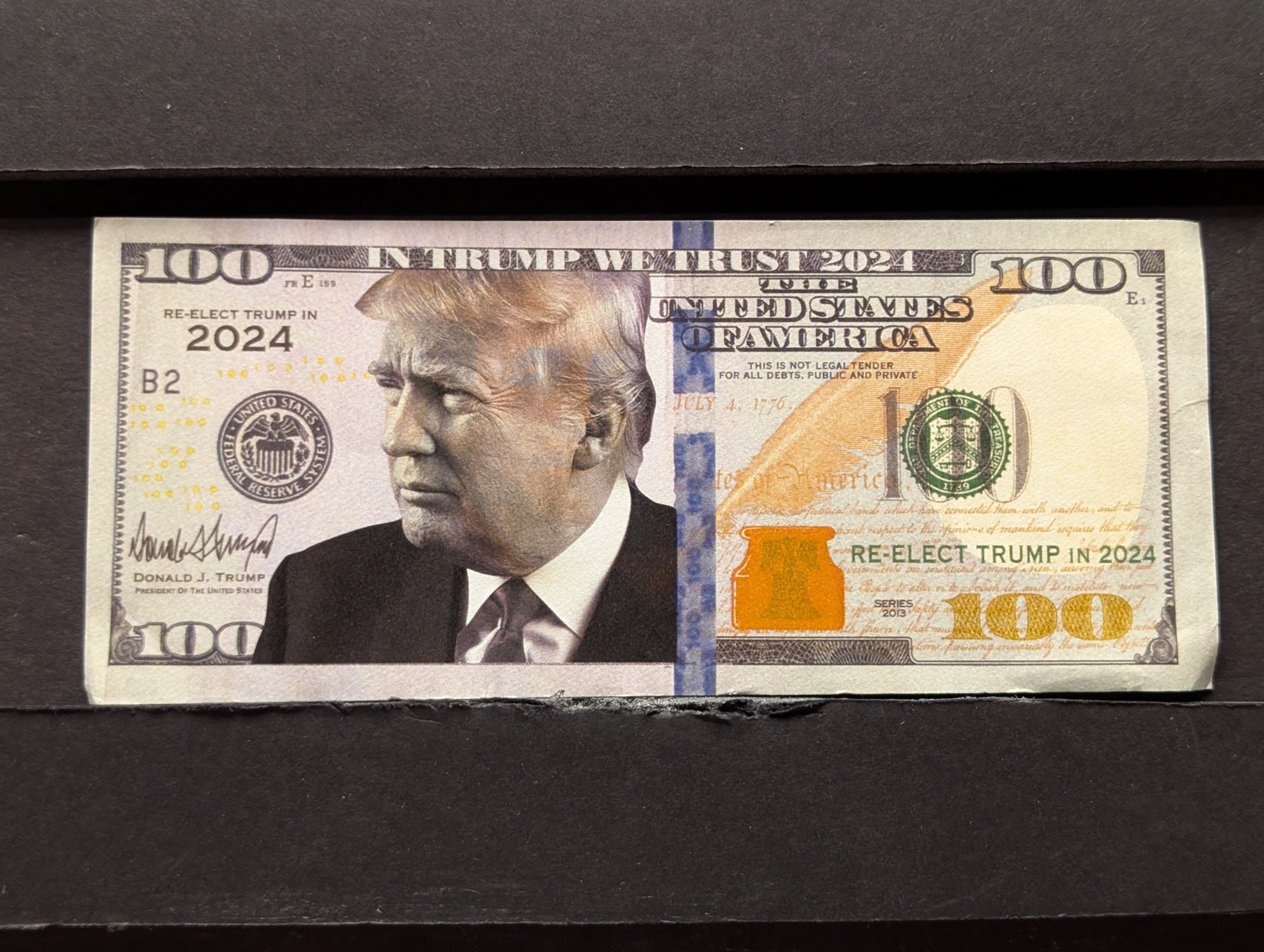 2024 Donald Trump Novelty Collectibles - Donald Trump Notes & Coins/Rounds - No Melt/Face Value