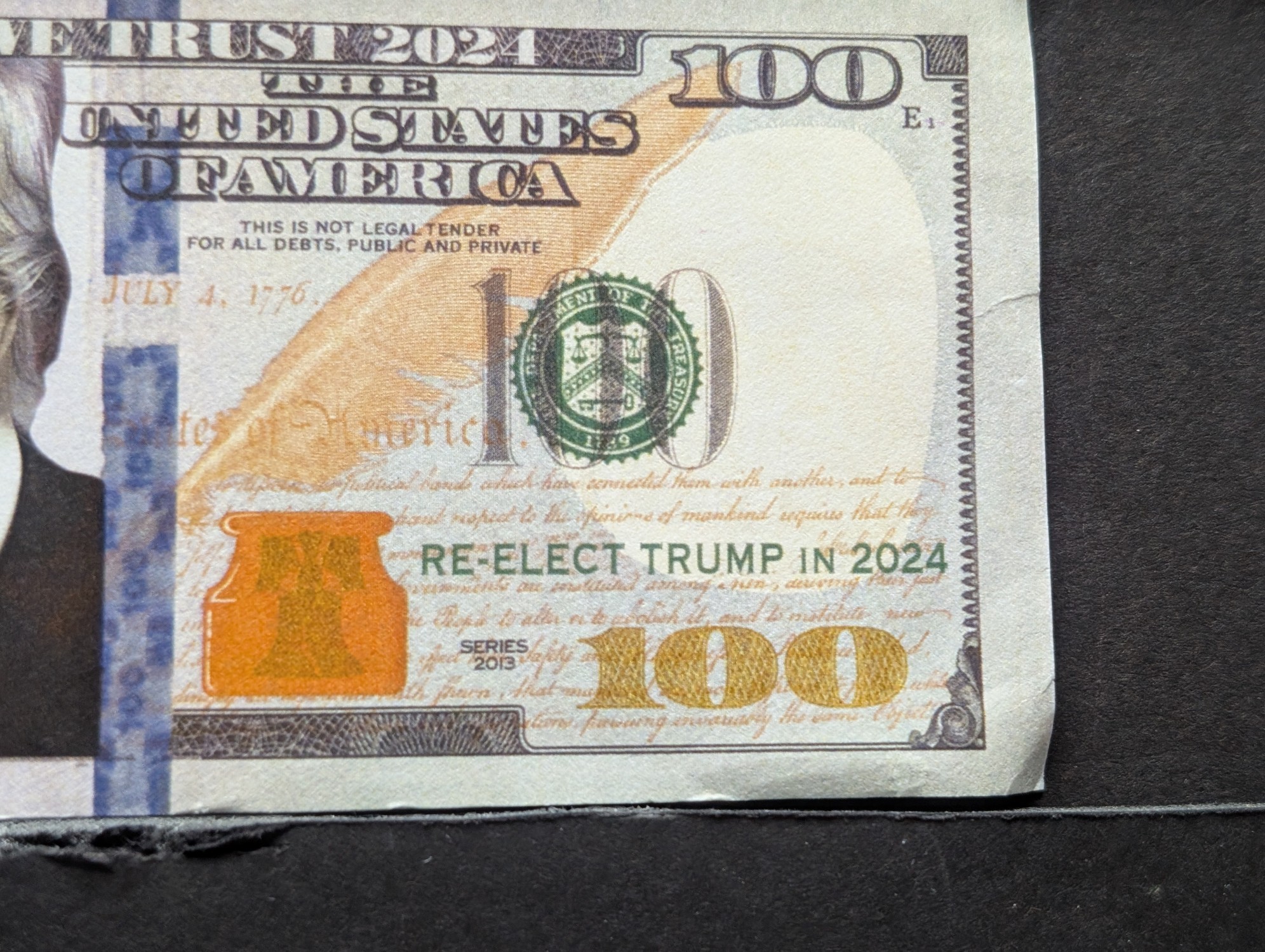 2024 Donald Trump Novelty Collectibles - Donald Trump Notes & Coins/Rounds - No Melt/Face Value