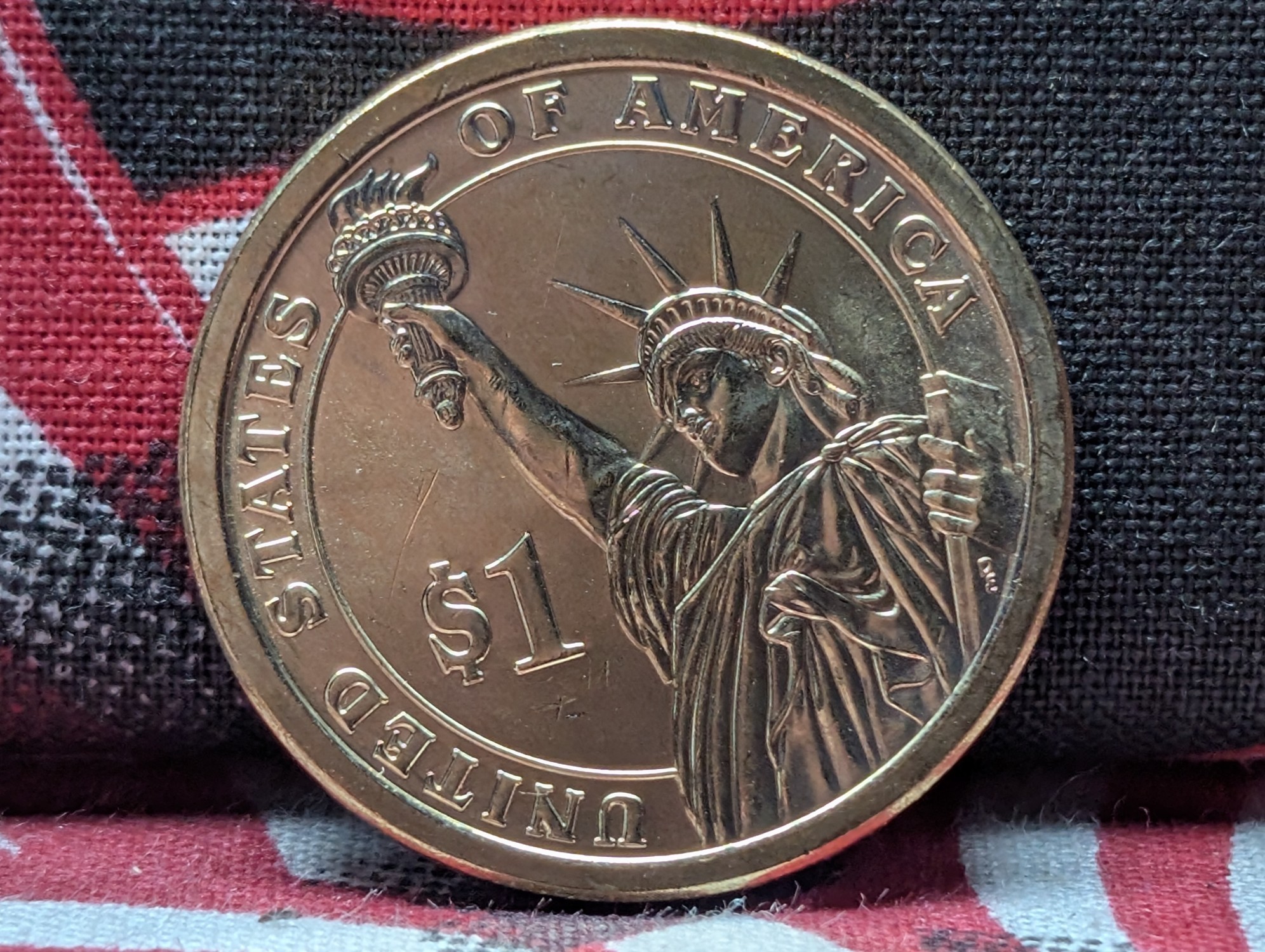 2010-D Franklin Pierce Presidential Dollar -Position B - Uncirculated bought directly from the US mint when released