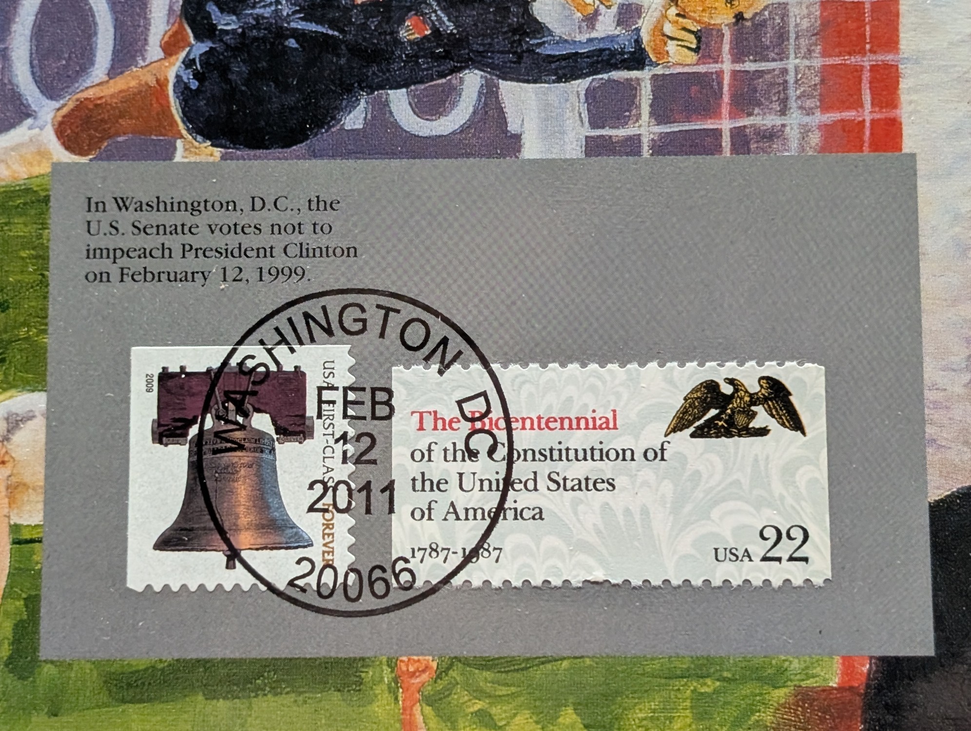 1999 P & D U.S. Uncirculated Mint Sets With Stamps (NO QUARTERS)