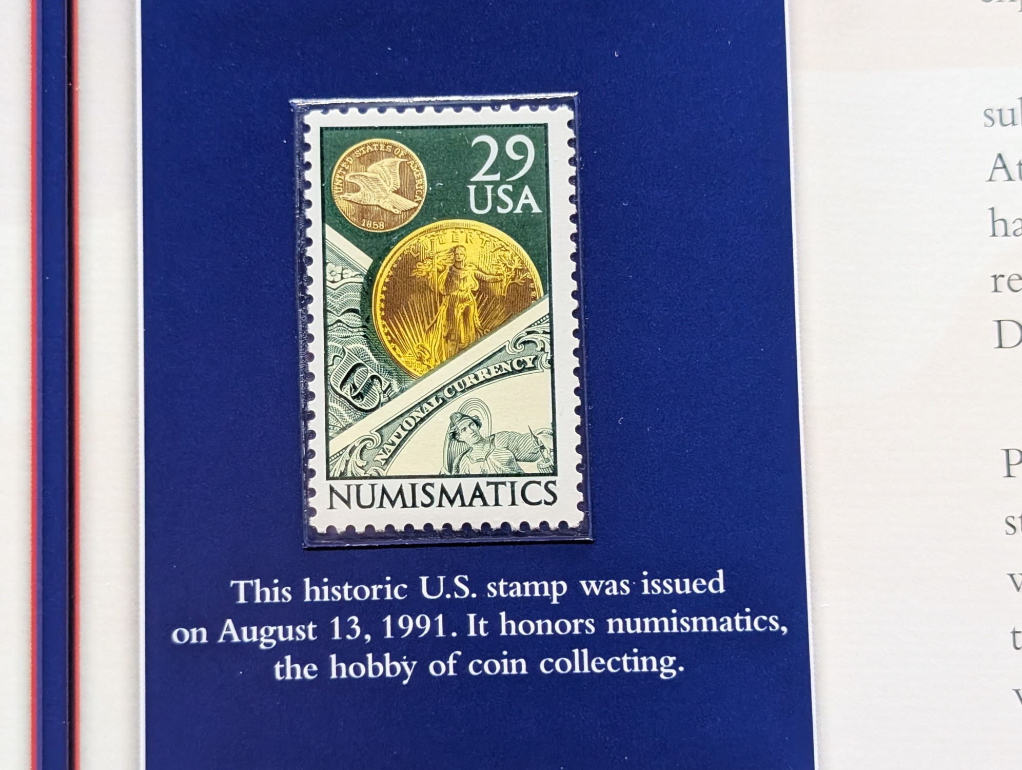 2004 P & D Kennedy Half Dollars With Stamp