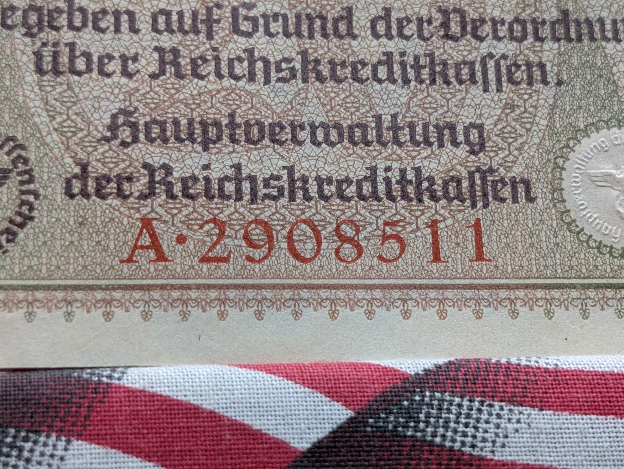1940-1945 Germany 20 Reichsmark From Occupied Territories