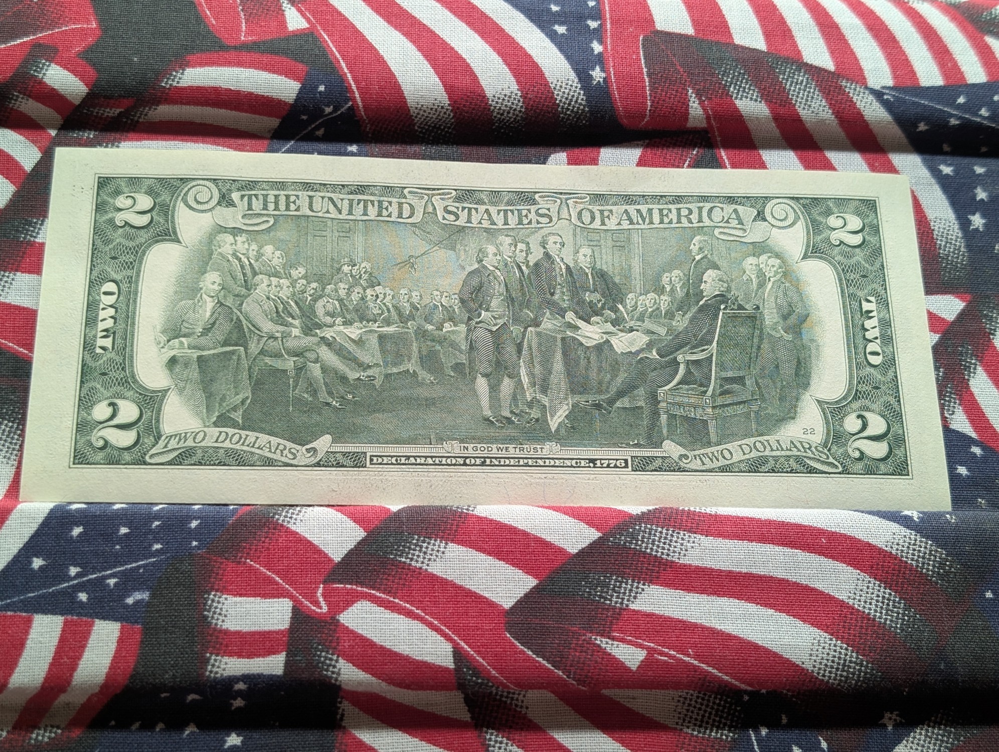 2017-A $2 Federal Reserve Star Bank Note, Serial # B 09211014*