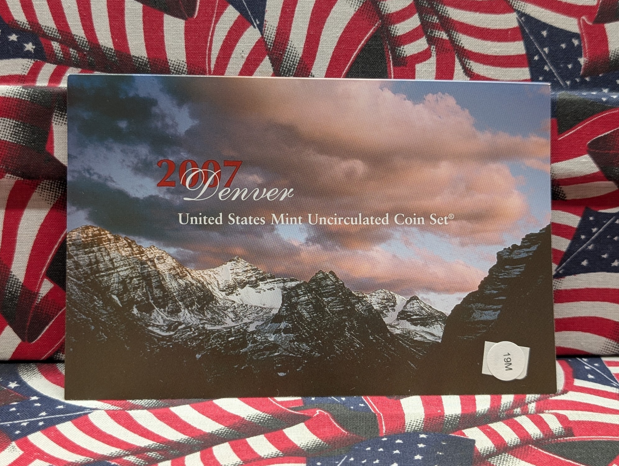 2007-D Partial U.S. Mint Uncirculated Coin Set, MISSING State Quarters in OGP w/ COA
