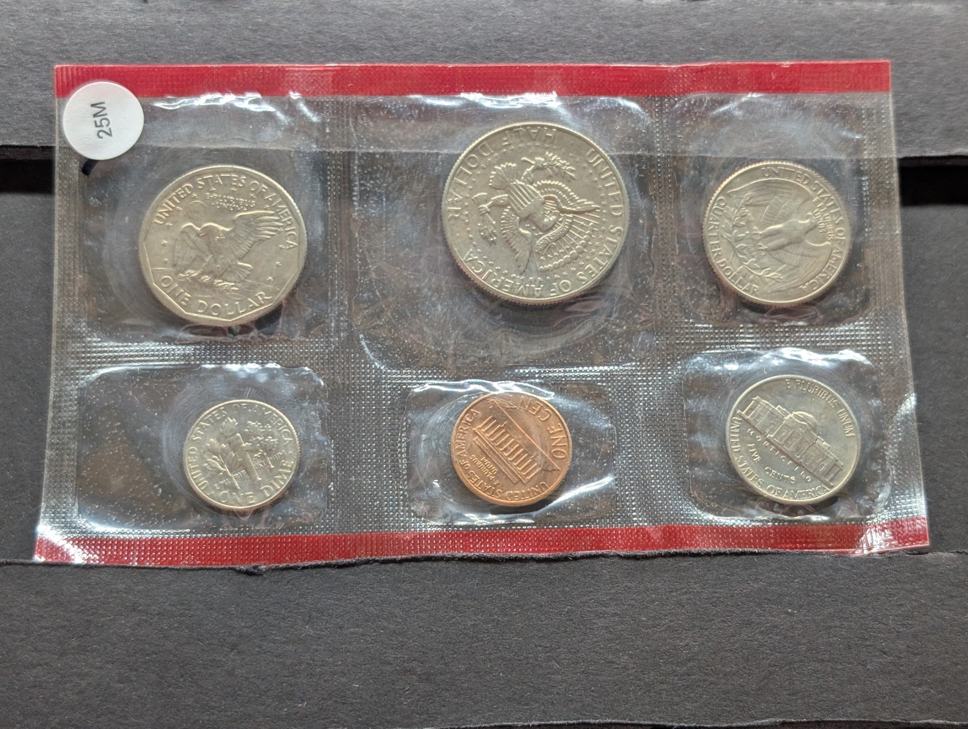 1979-D Only U.S. Uncirculated Mint Set with Susan B. Anthony Dollar, No Envelope