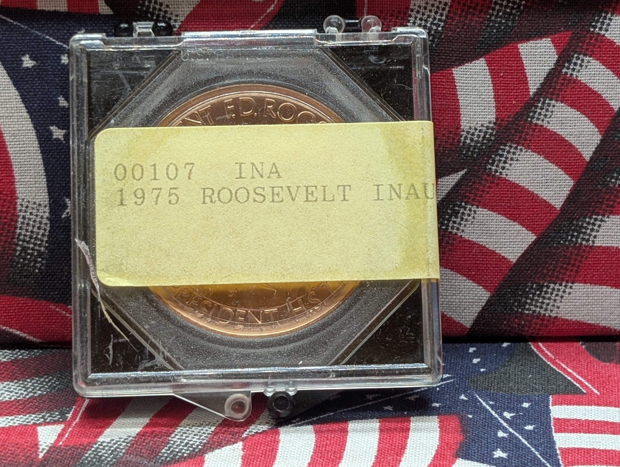 1975 President Roosevelt Inauguration Round