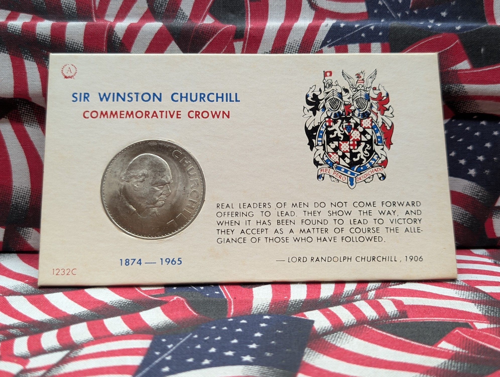 1965 Sir Winston Churchill Commemorative Crown Coin