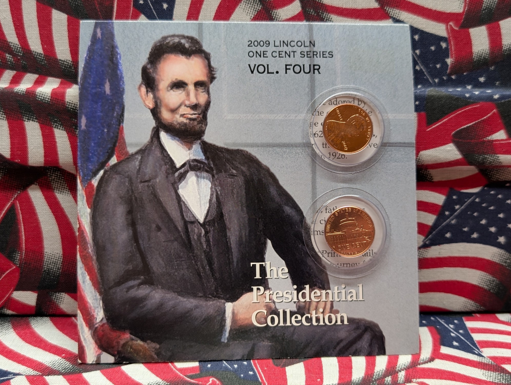 2009 P & D Lincoln Bicentennial One Cent Series Vol. Four