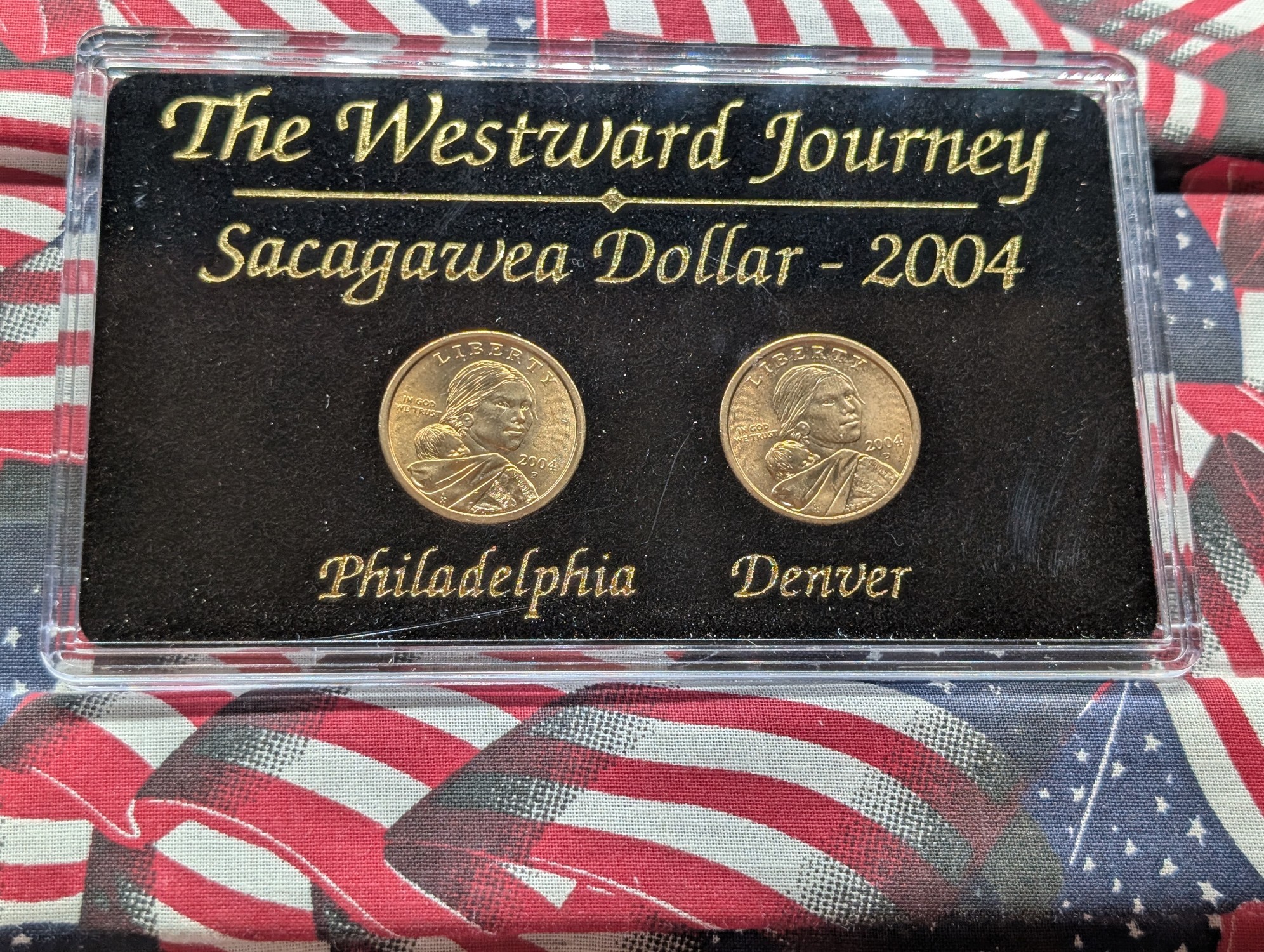 2004 P & D The Westward Journey Sacagawea Dollars