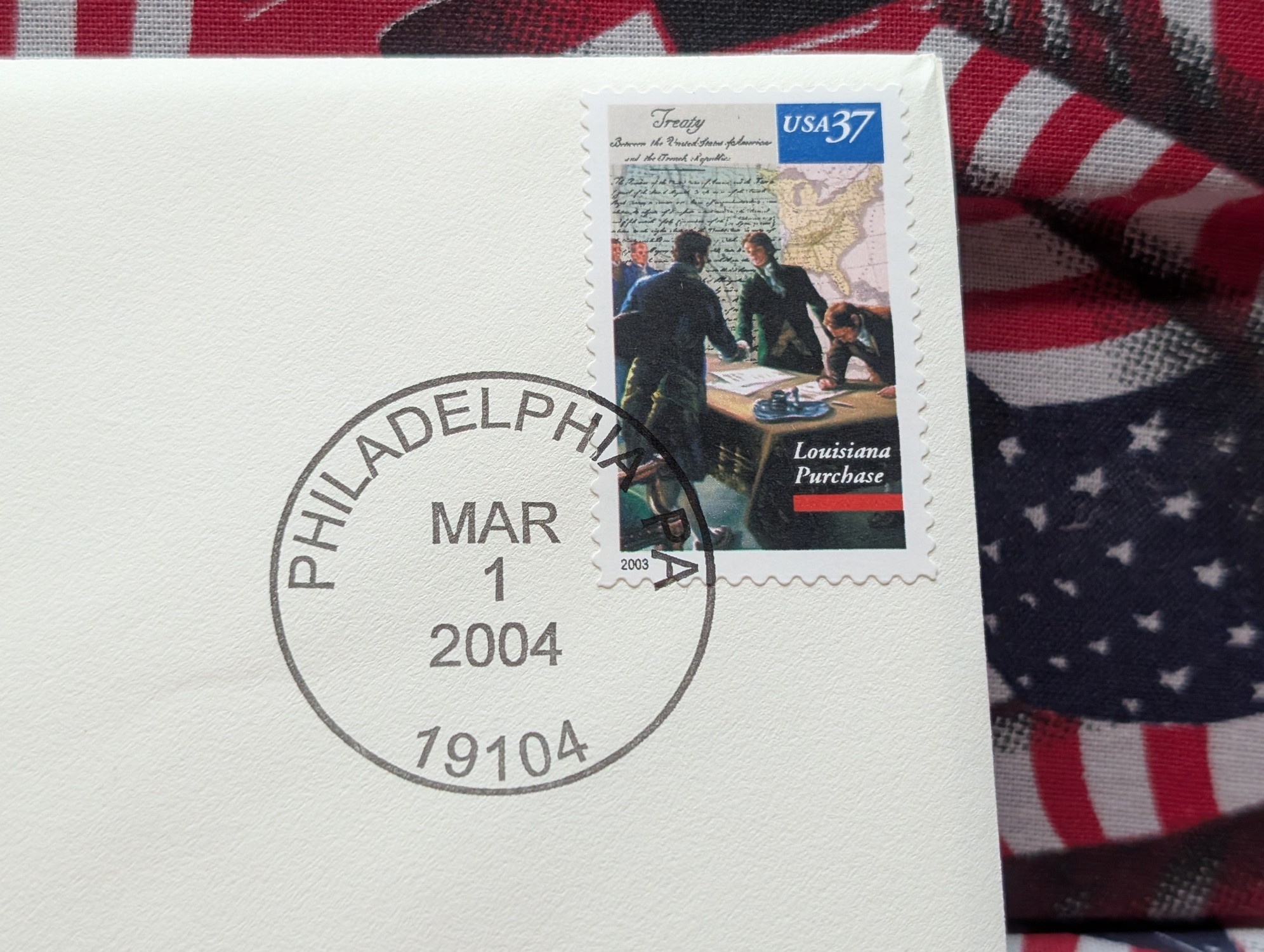 2004-P Louisiana Purchase Jefferson Nickel With First Day Cachet