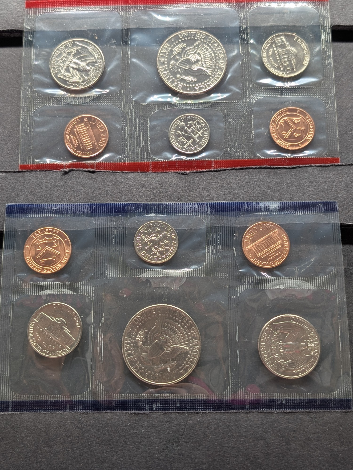 1997 P & D U.S. Mint Uncirculated Coin Set In OGP w/COA