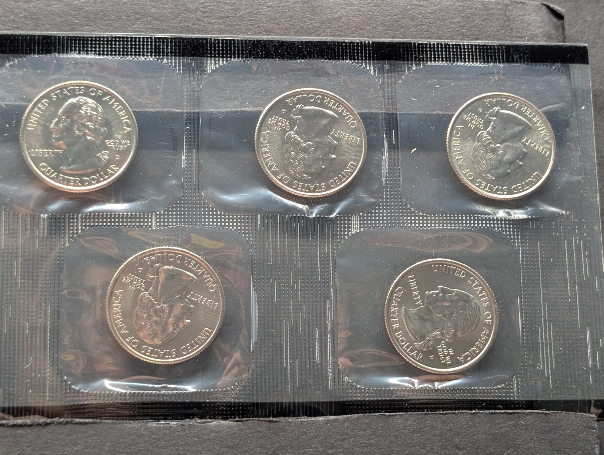 1999-D U.S. Mint Uncirculated Coin Set with State Quarters In OGP w/ COA