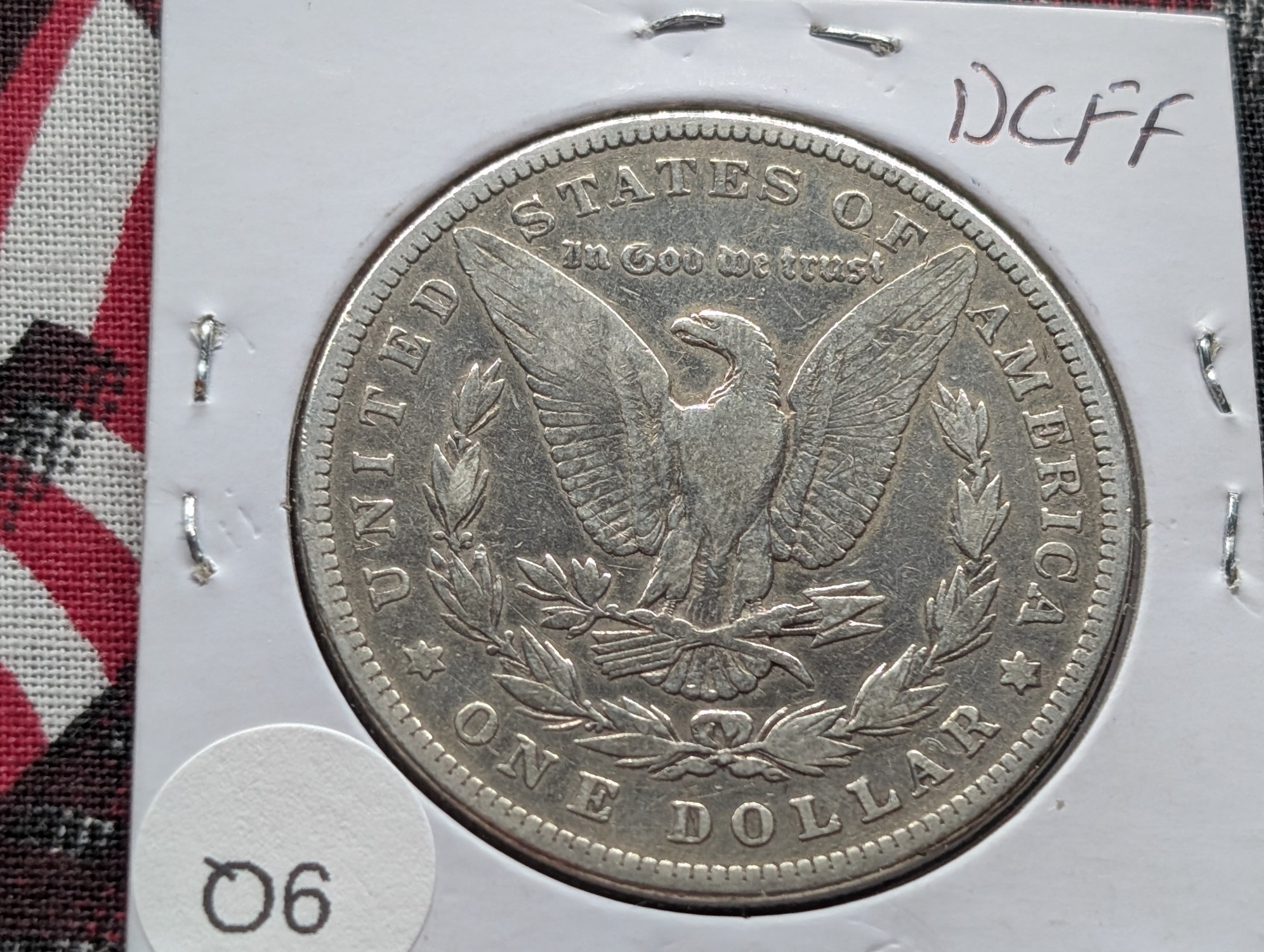 1882-P Morgan 90% Silver Dollar, Toned