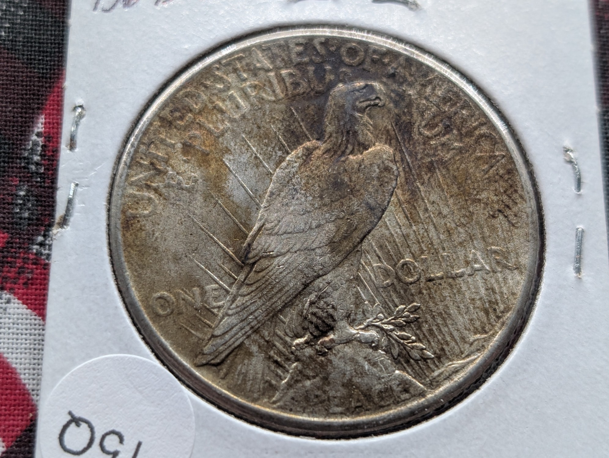 1925-P Peace 90% Silver Dollar