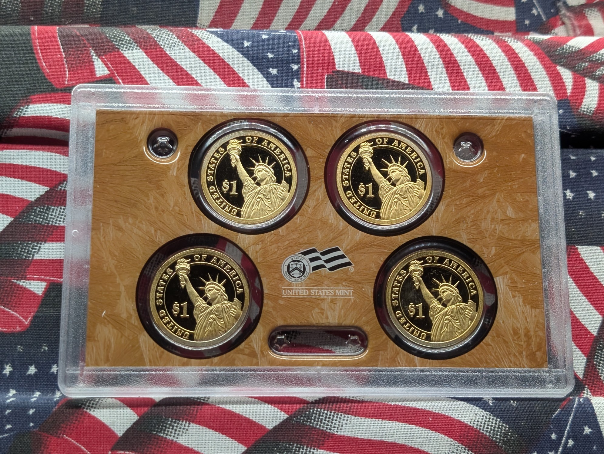 2010-S U.S. Mint Presidential One Dollar Proof Set In OGP With COA